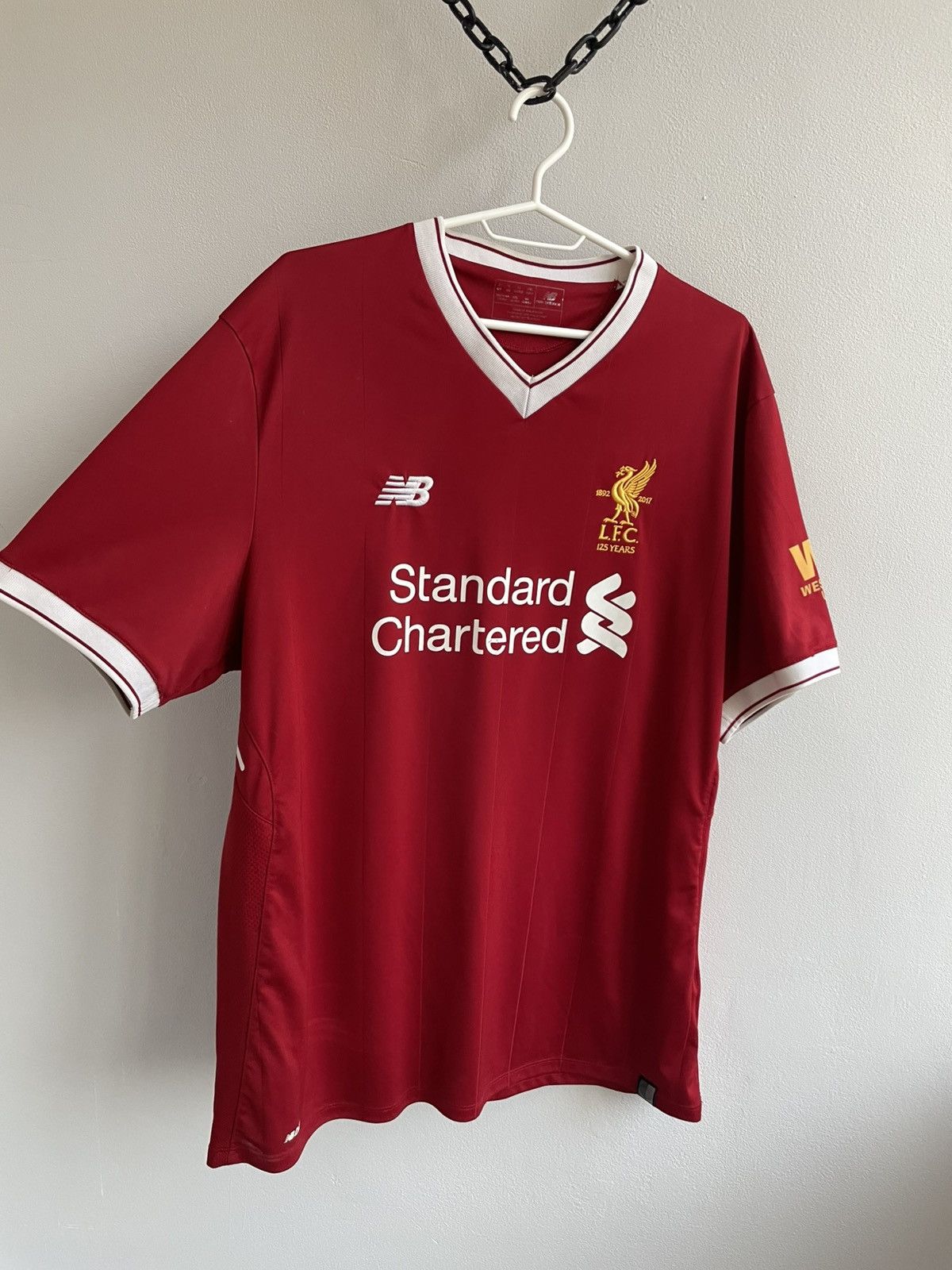 New Balance LIVERPOOL 2017 2018 FOOTBALL SHIRT SOCCER JERSEY NEW BALANCE Size US XL / EU 56 / 4 - 3 Thumbnail