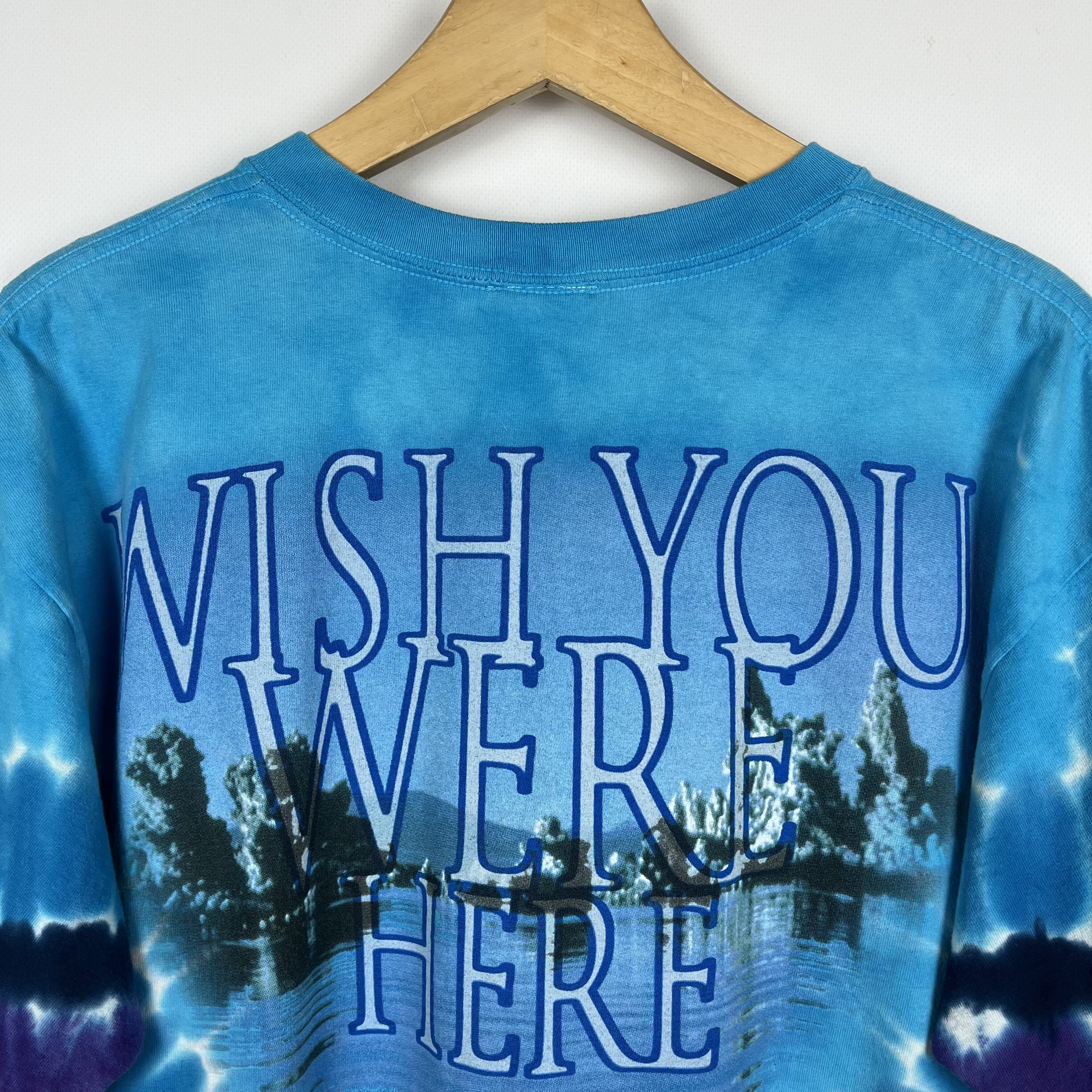 Liquid Blue Vintage Pink Floyd “Wish You Were Here” Band T Shirt 2002 Size US M / EU 48-50 / 2 - 21 Thumbnail