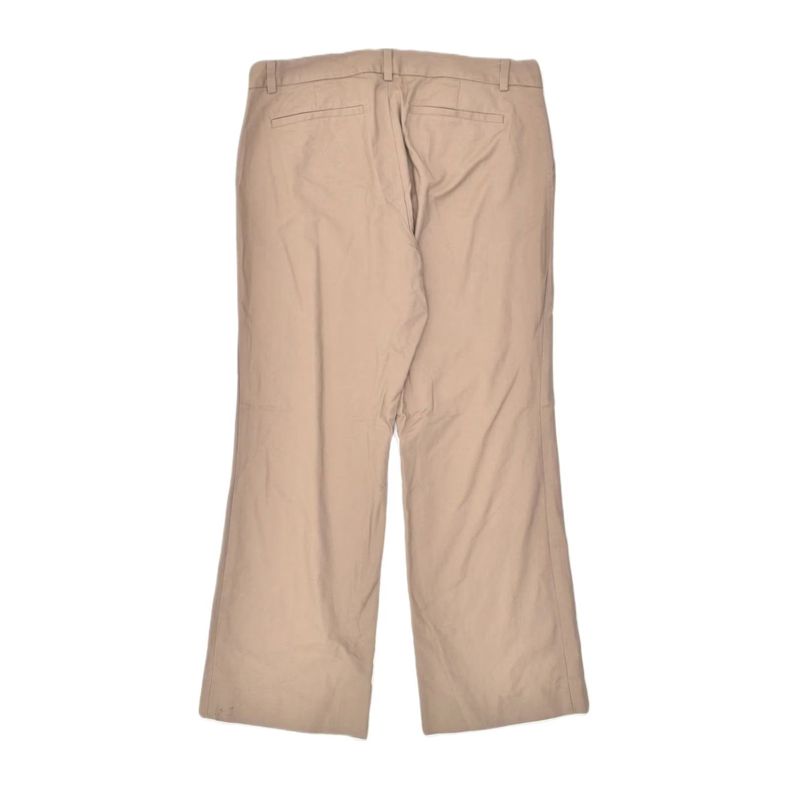 Banana Republic BANANA REPUBLIC Womens Martin Fit Chino Trousers Beige Large W34 L29 US 12 Size 36" / US 14 / IT 50 - 2 Thumbnail