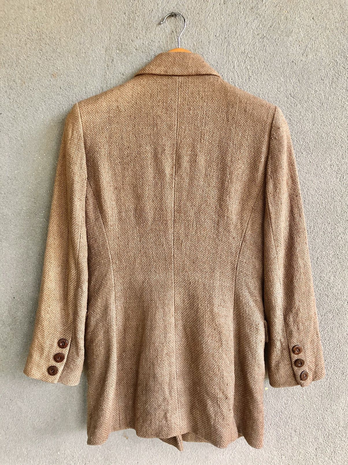 Christian Dior Monsieur Vintage Christian Dior crochet double breast coat jacket Size M / US 6-8 / IT 42-44 - 2 Thumbnail