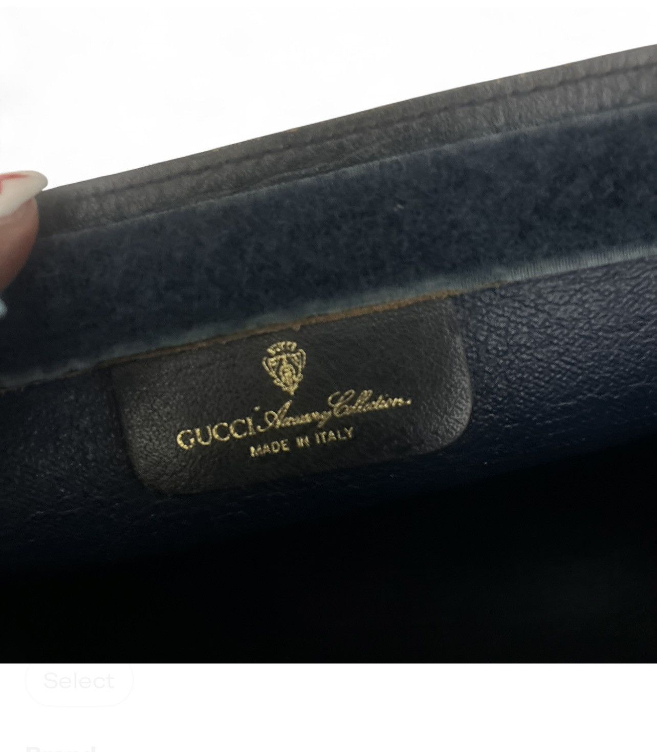 Gucci Vintage Gucci Clutch Bag – Authentic Luxury Classic Size ONE SIZE - 6 Thumbnail