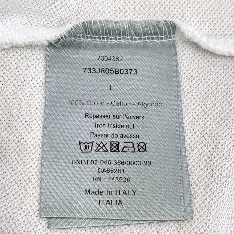 Dior Dior White bee embroidered cotton lapel single-breasted Po Size US L / EU 52-54 / 3 - 7 Thumbnail