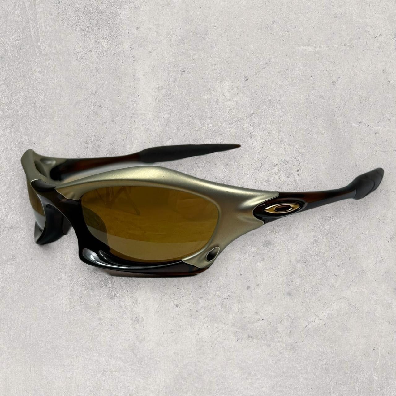 image of Oakley Splice Rootbeer/gold Iridium Sunglasses in Brown, Men's