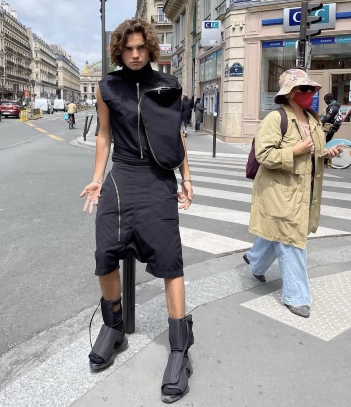 Rick Owens Rick Owens x Adidas Runway High-Top Sandals Size US 9 / EU 42 - 6 Thumbnail