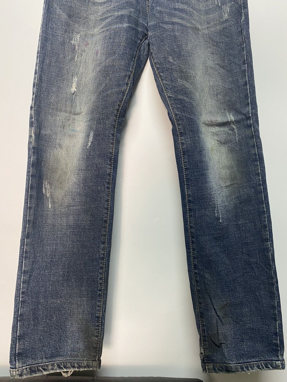 Dsquared2 × Japanese Brand DSQUARED2 Denim Jeans Distressed Japanese Style Pants Size US 32 / EU 48 - 6 Thumbnail