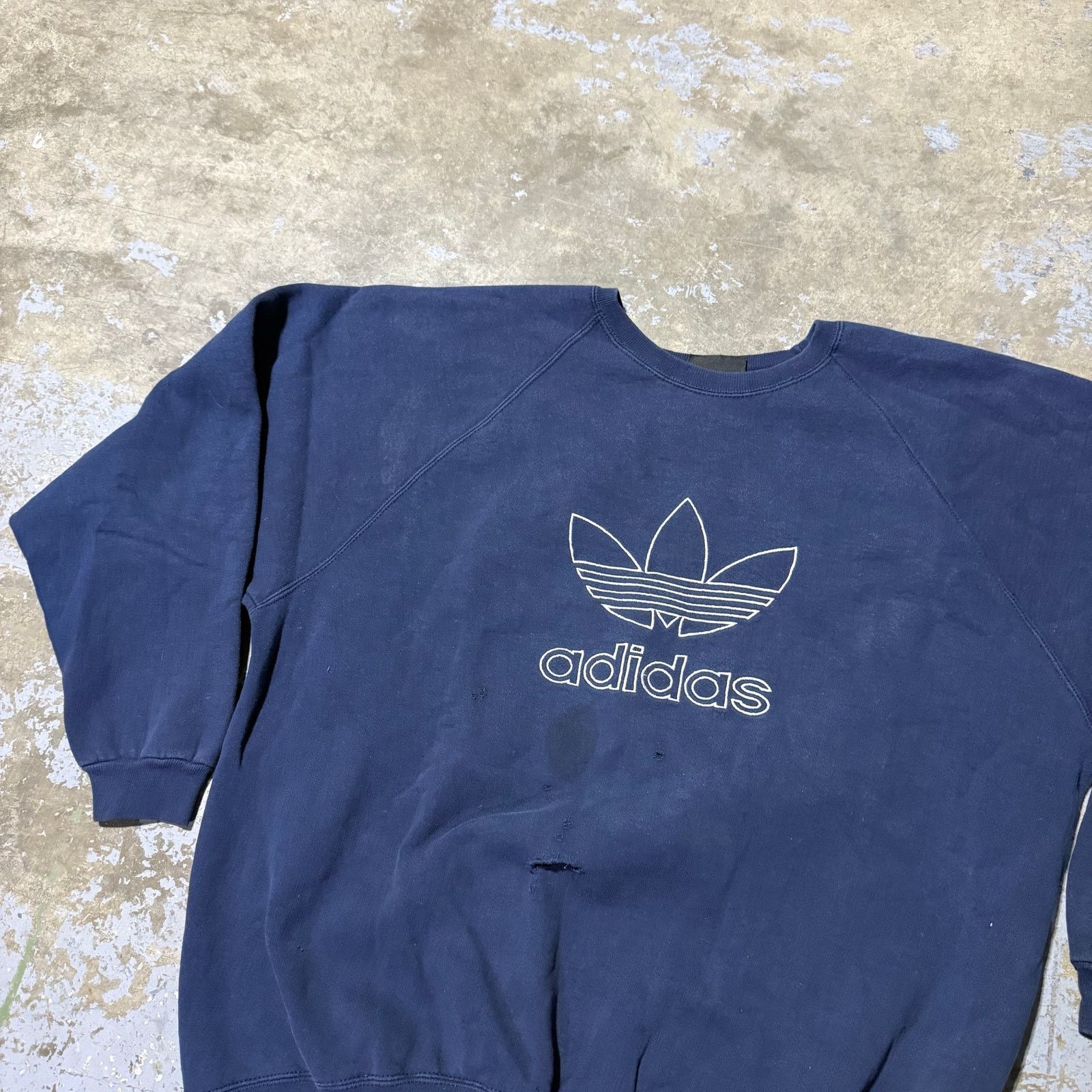 Adidas Vintage 90’s Adidas Crewneck Xxl Size US XXL / EU 58 / 5 - 2 Thumbnail