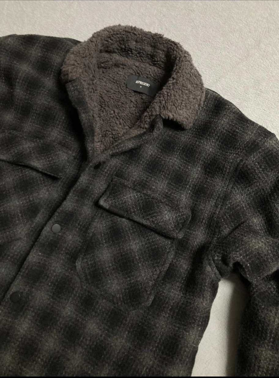 Represent Clo. Represent Sherpa Fleece Shirt Size US M / EU 48-50 / 2 - 3 Thumbnail