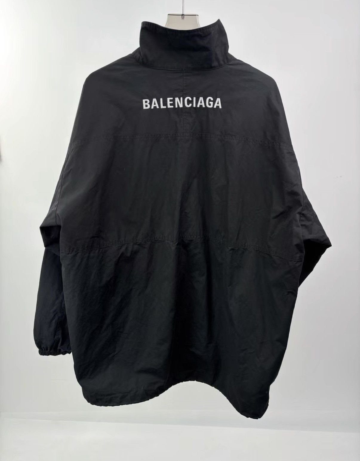 Balenciaga BALENCIAGA Logo Windbreaker Jacket K1 Size US M / EU 48-50 / 2 - 2 Thumbnail