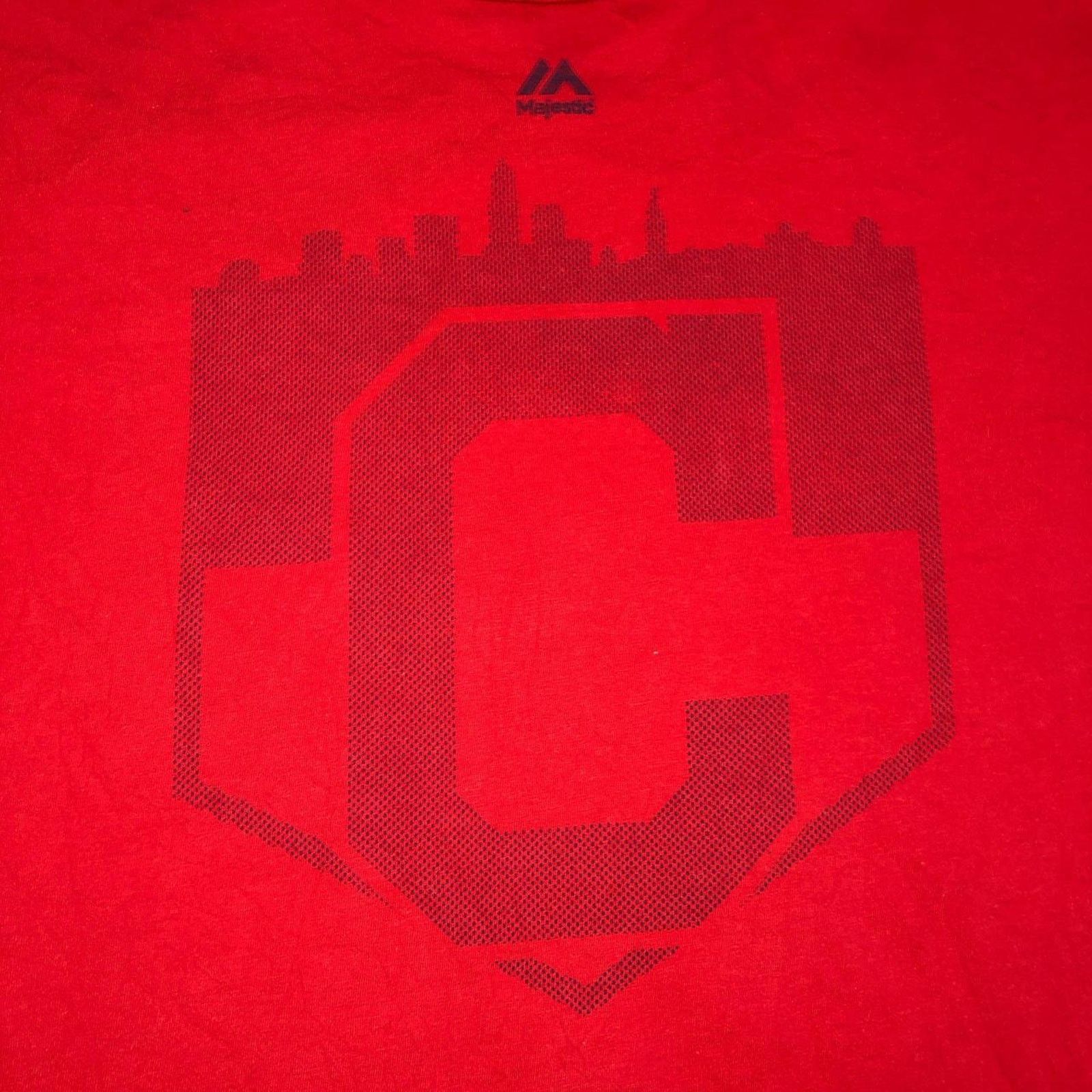 Majestic Men’s Red Cleveland ‘C’ Graphic Tee Size US M / EU 48-50 / 2 - 3 Thumbnail