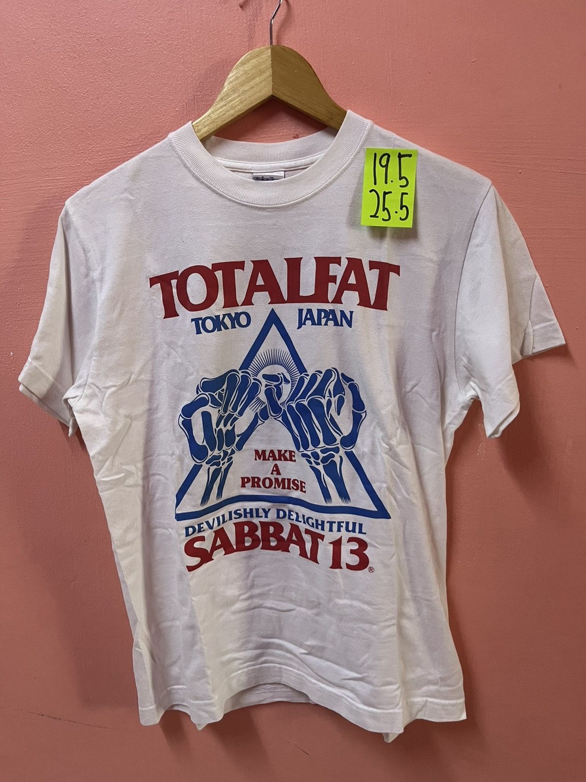 Band Tees TOTALFAT AND SABBAT 13 Size US S / EU 44-46 / 1 - 3 Thumbnail