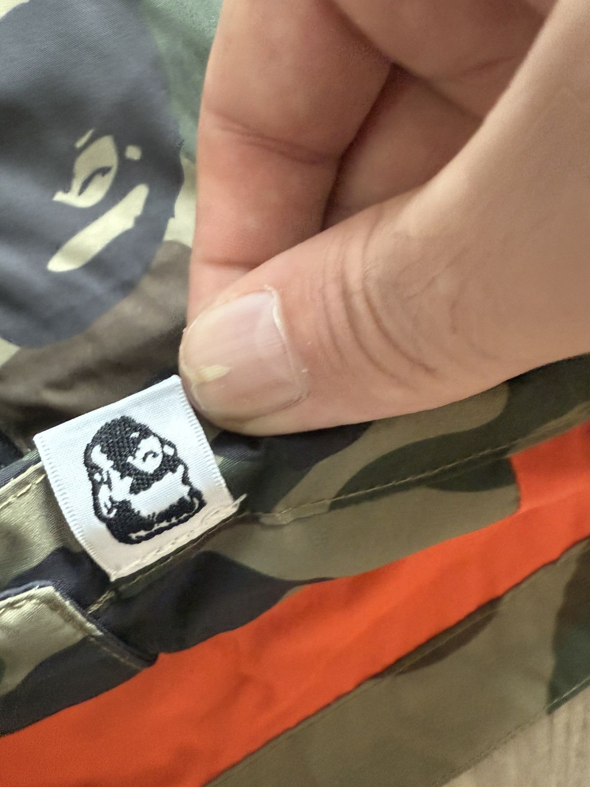 Bape Bape Green Camo Shark Windbreaker Size US M / EU 48-50 / 2 - 7 Thumbnail