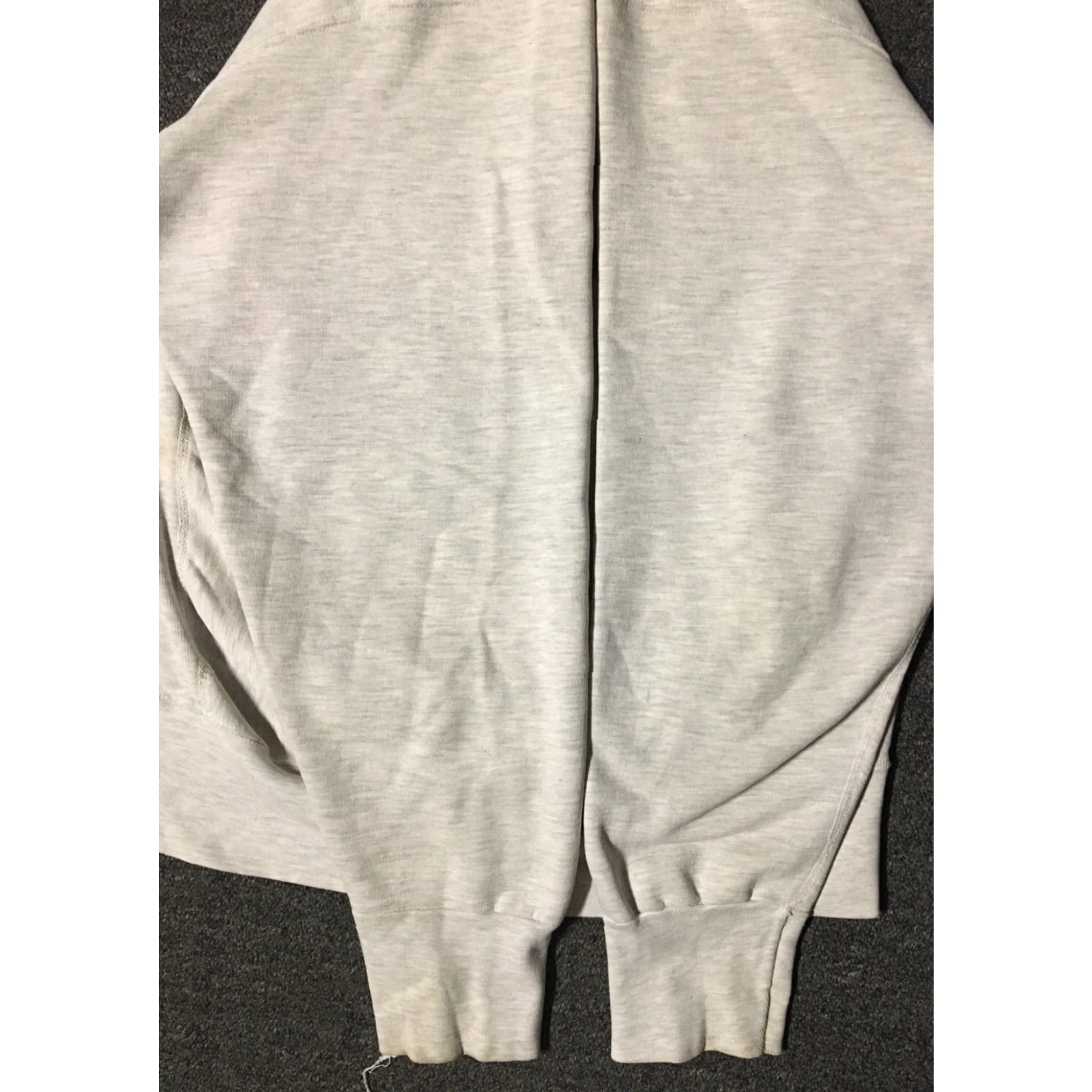 Vintage VINTAGE 90s SJSU Thrashed Faded Distressed Reverse Weave Sweatshirt S Gray Men MV Sport Pullover Grunge College PE Sweatshirt Size US S / EU 44-46 / 1 - 7 Thumbnail