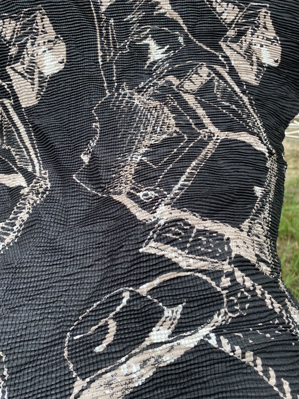 Issey Miyake SS10 issey miyake me abstract print pleated Size S / US 4 / IT 40 - 3 Thumbnail