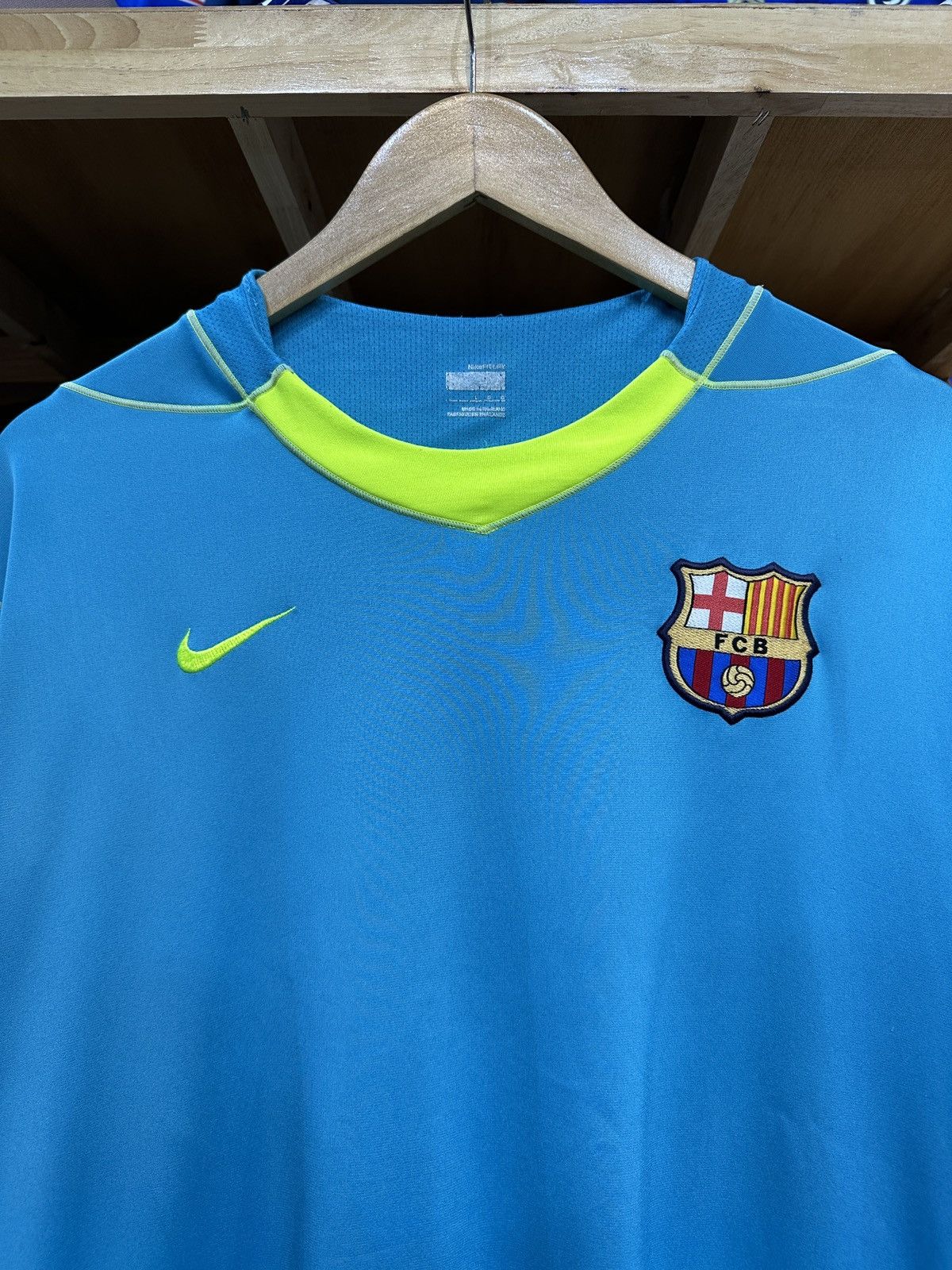 Nike Vintage FC Barcelona 2007-08 Nike Total 90 Sweat Top Size US L / EU 52-54 / 3 - 3 Thumbnail