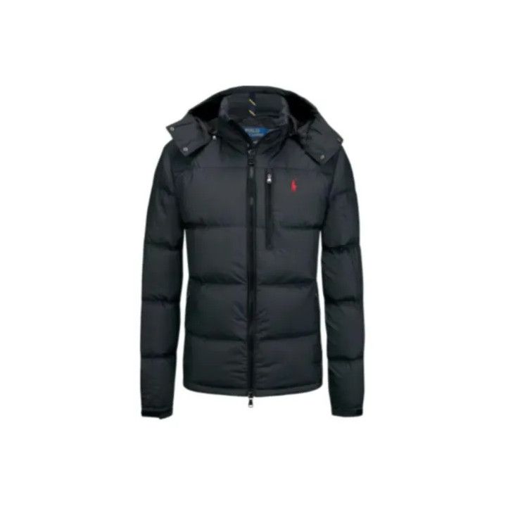 Polo Ralph Lauren Polo Ralph Lauren Men's Black Hooded Zip Jacket Size US S / EU 44-46 / 1 - 1 Thumbnail