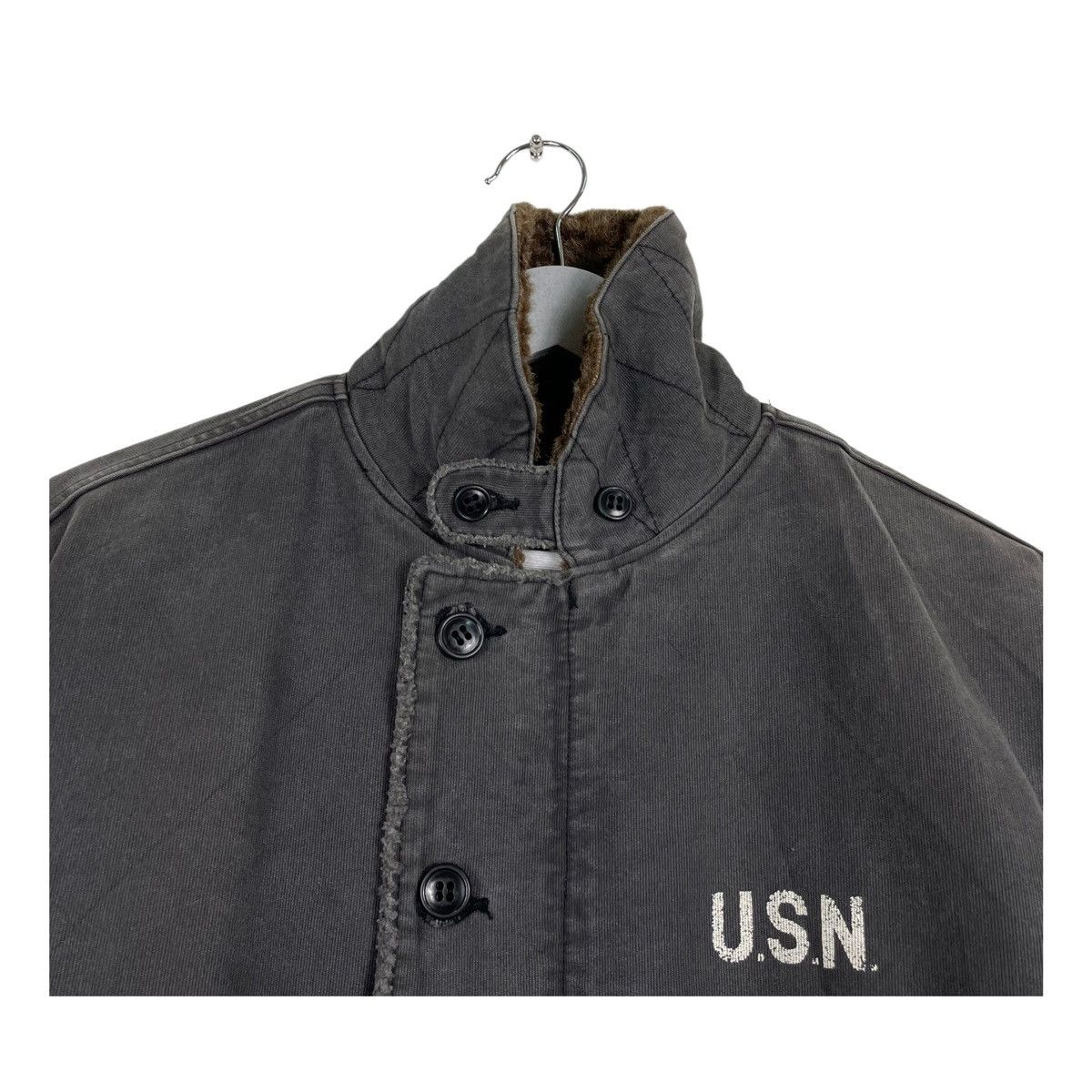 Vintage 💥70s USN N-1 NAVY DECK JACKET Size US M / EU 48-50 / 2 - 4 Thumbnail
