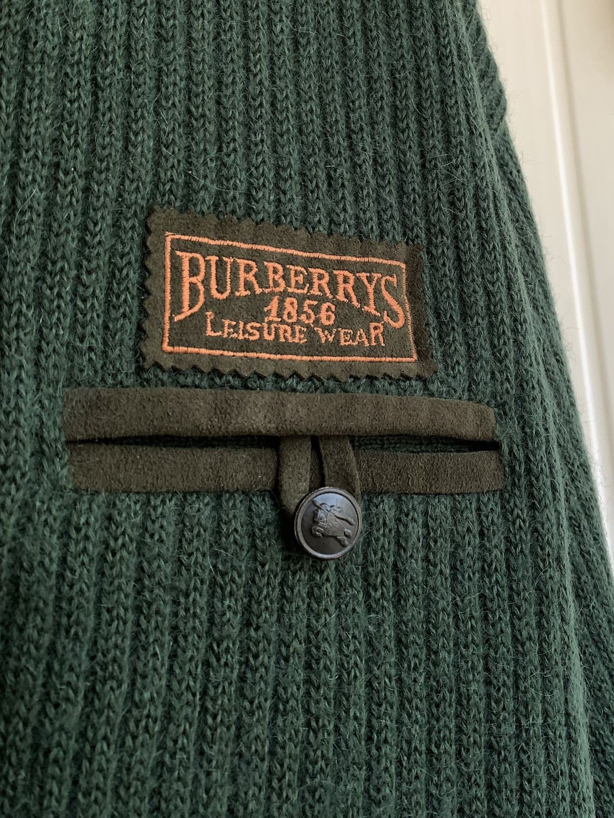 Burberry Burberrys RARE Vintage 80s Sweater Mens Size M L Size US L / EU 52-54 / 3 - 6 Thumbnail
