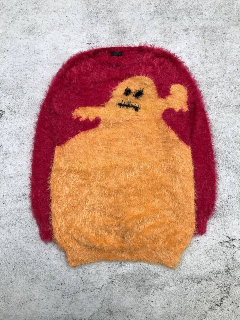 Japanese Brand Candy Stripper Ghost Fur Sweater Size US L / EU 52-54 / 3 - 1 Thumbnail