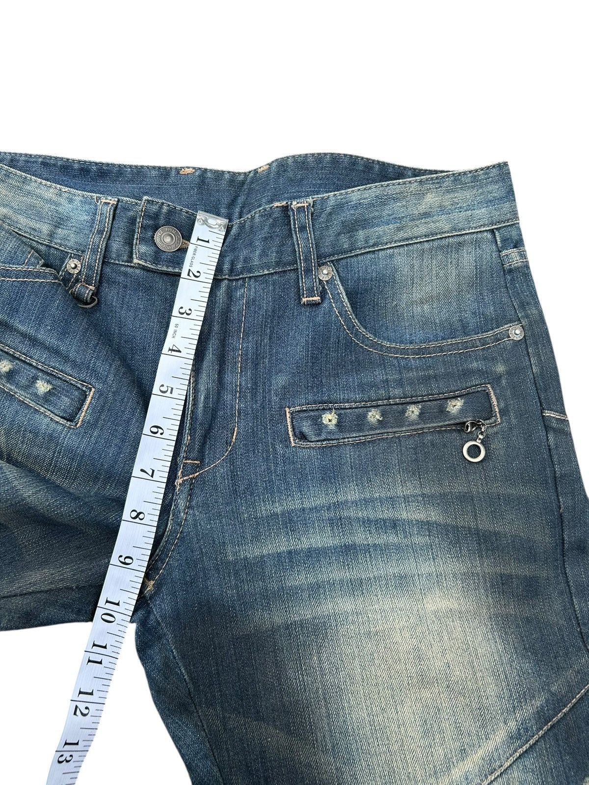 Kapital PPFM Japanese Punk Bondage Style Denim Jeans Size US 32 / EU 48 - 18 Thumbnail