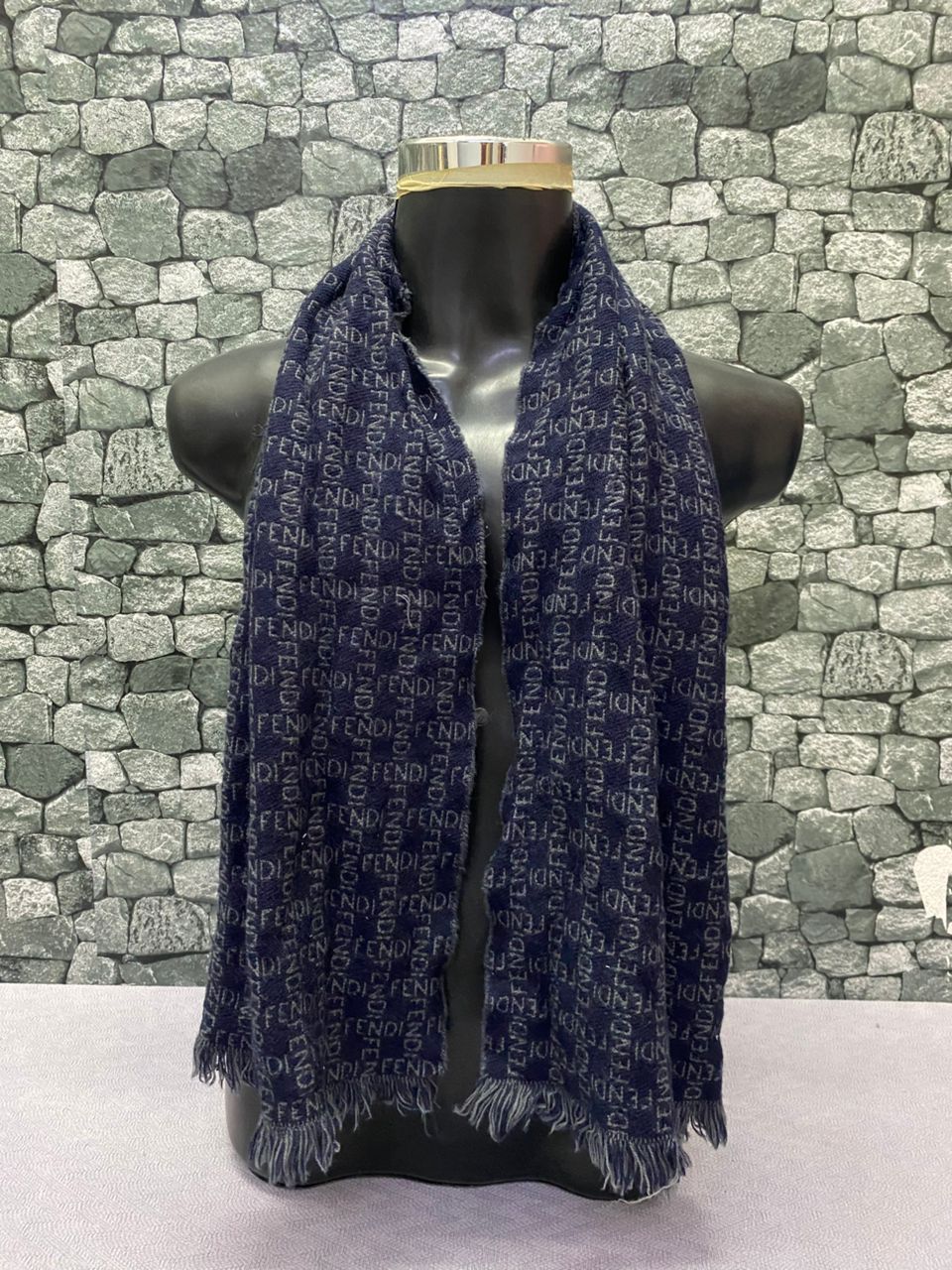 Fendi Vintage Fendi Paris Scarf Size ONE SIZE - 3 Thumbnail
