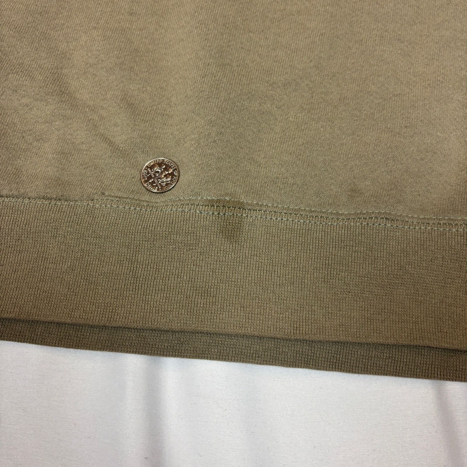Nike × Vintage Vintage 90s Nike Circle N Center Swoosh Logo Sweatshirt L/XL Size US L / EU 52-54 / 3 - 9 Thumbnail