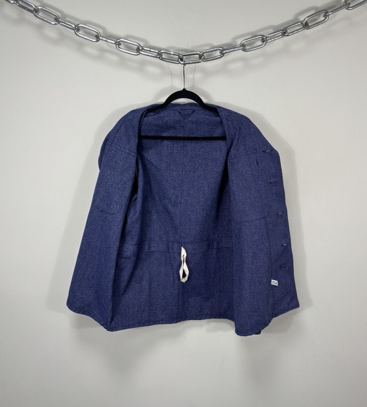 Other Vintage 70s French Workwear Bleu de Travail Jacket & Pants Size US L / EU 52-54 / 3 - 5 Thumbnail