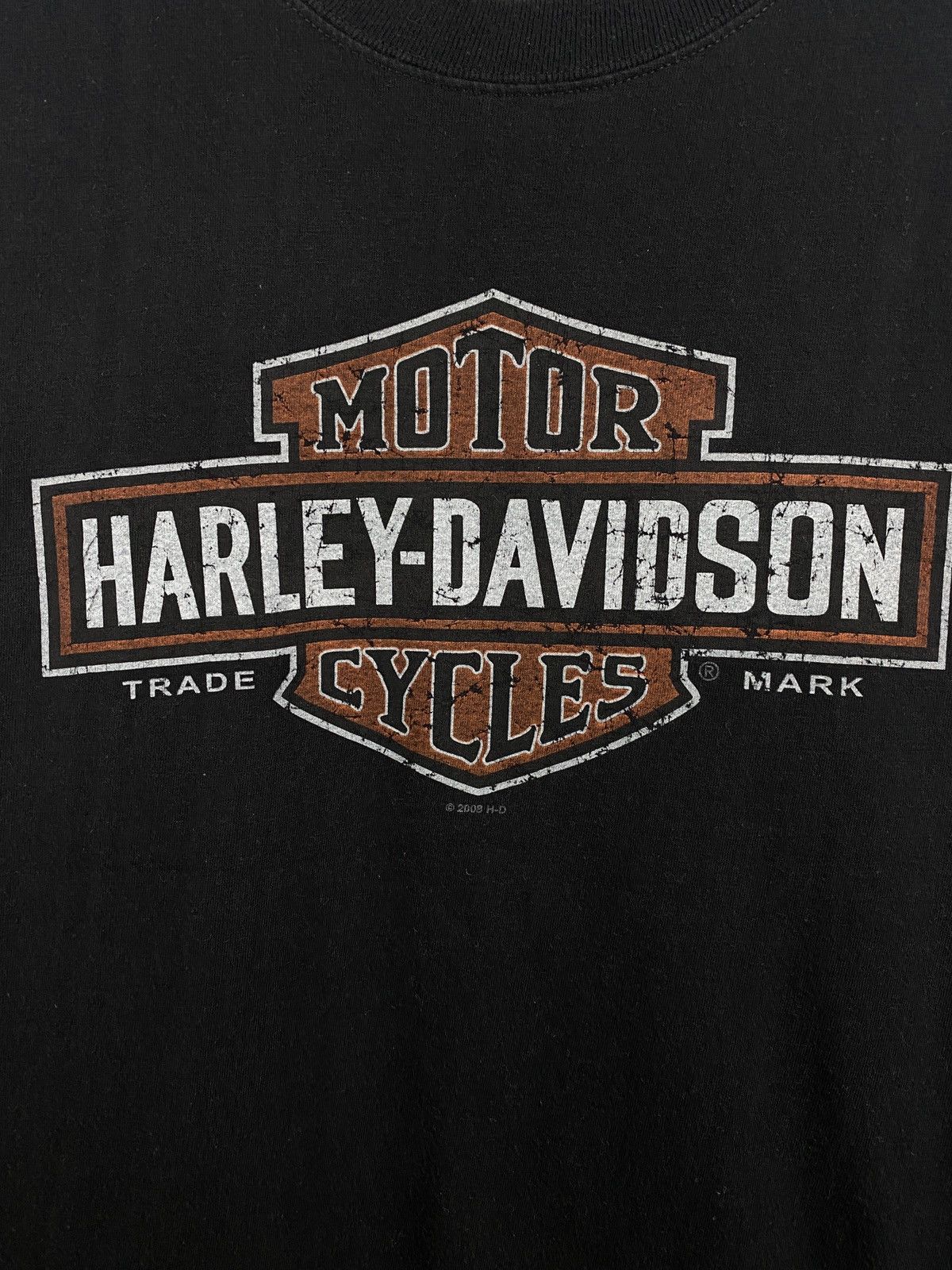 Harley Davidson 🏴󠁧󠁢󠁥󠁮󠁧󠁿 Vintage Y2K Harley Davidson England Sexy Girl Choppers Tee Size US L / EU 52-54 / 3 - 10 Thumbnail