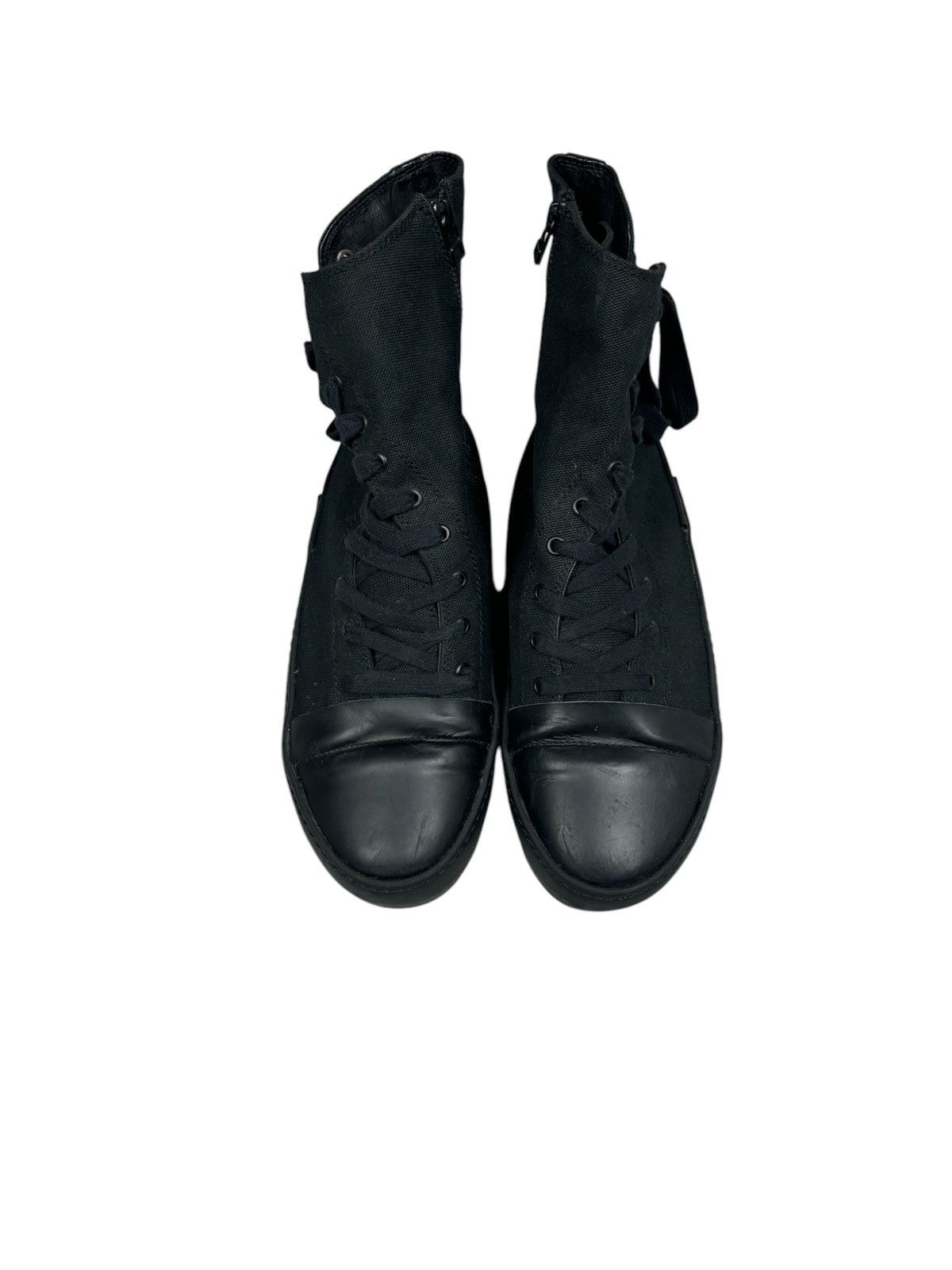 Yohji Yamamoto Yohji Yamamoto Pour Homme Highcut Sneakers Size US 8.5 / EU 41-42 - 1 Thumbnail