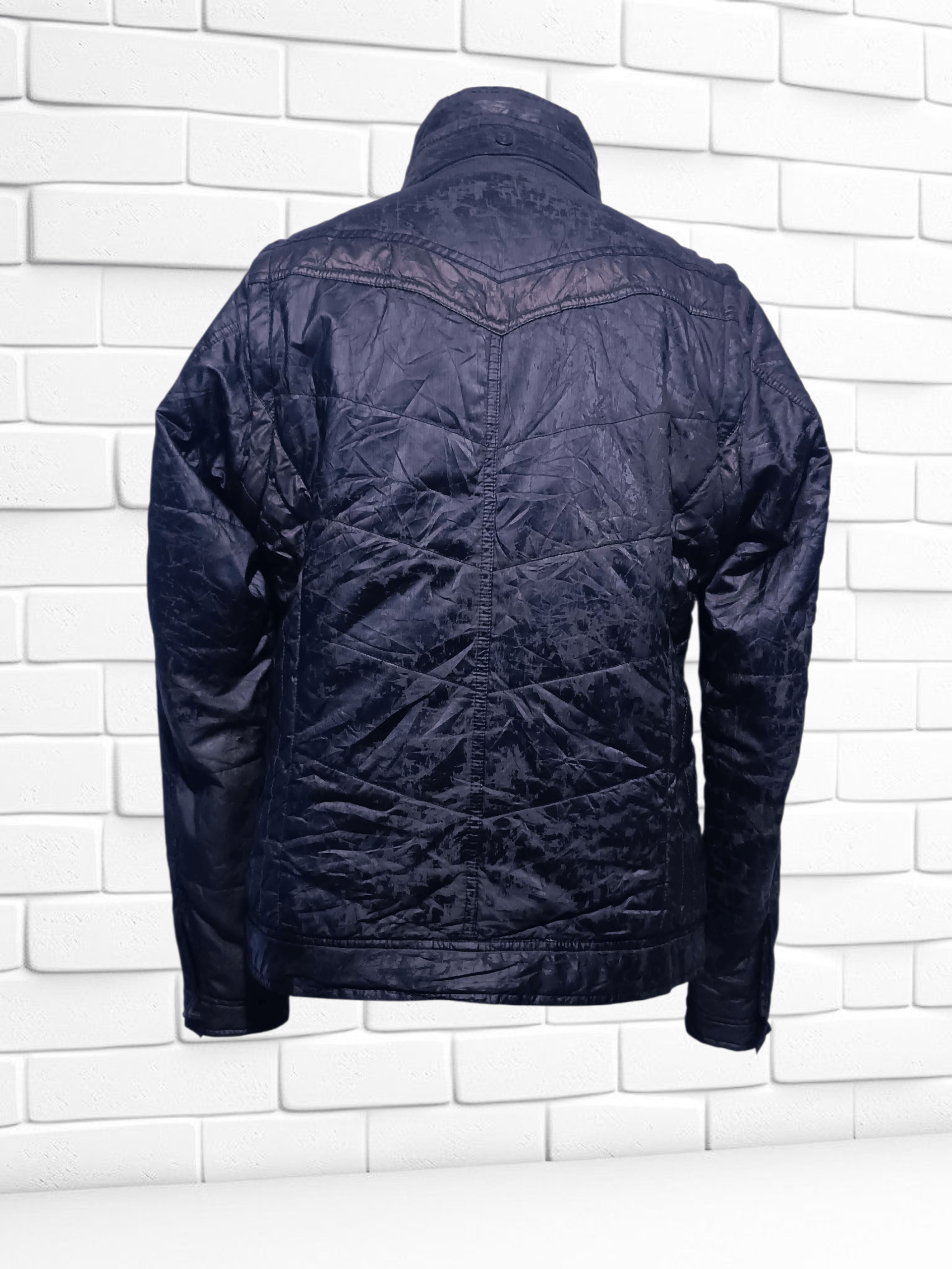 Japanese Brand Japanese Convertible Biker Down Jacket Size US M / EU 48-50 / 2 - 6 Thumbnail