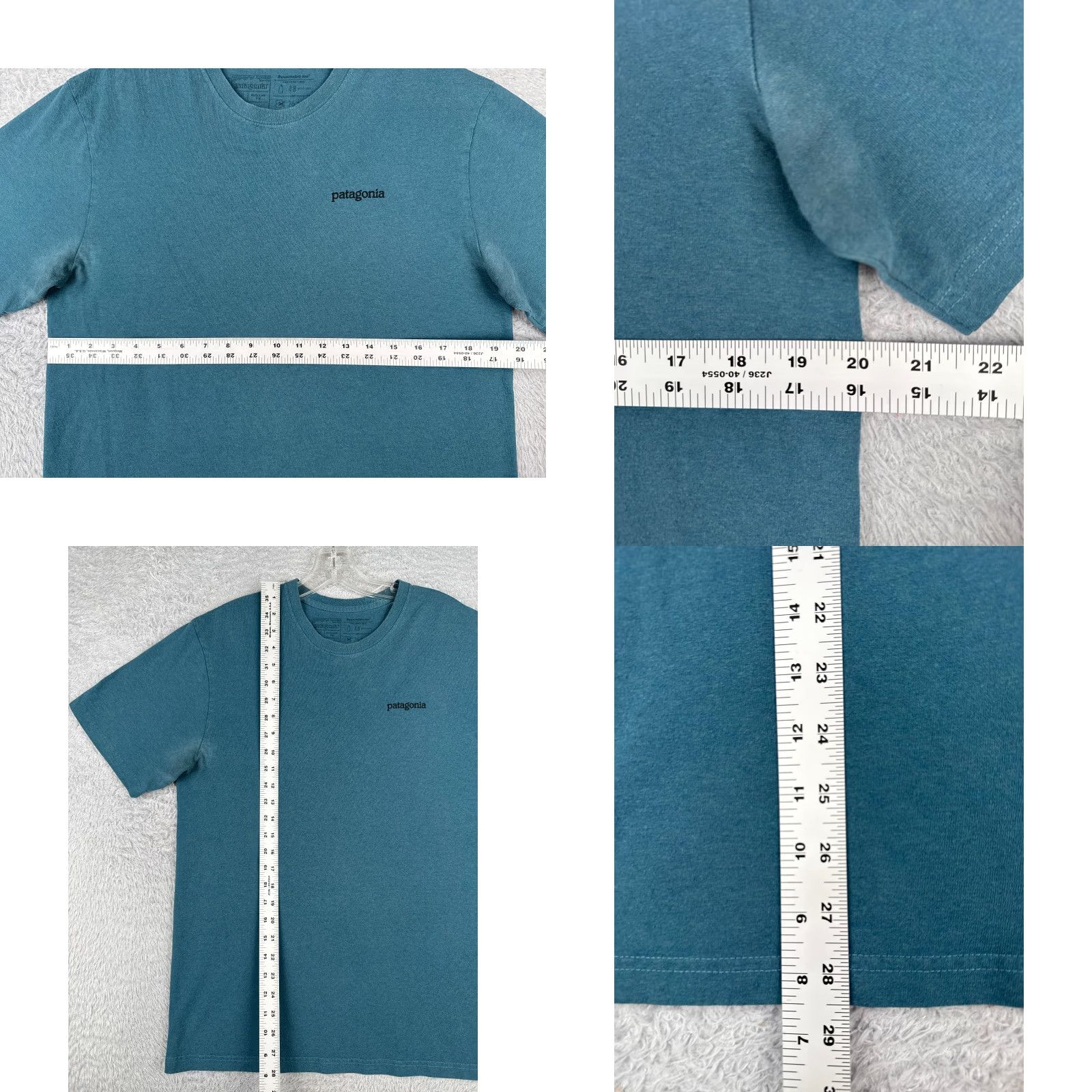 Patagonia Patagonia Shirt Men Medium Blue Responsibili-Tee Fitz Roy Logo Cotton Blend READ Shirt Mens Medium Blue Patagonia Responsibi-Tee Logo 90s? Size US M / EU 48-50 / 2 - 8 Thumbnail