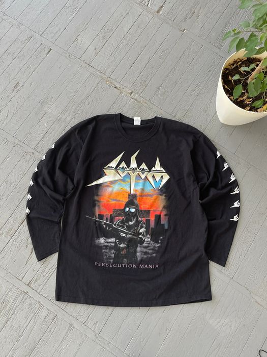 Vintage Vintage Sodom Metal Band Long Sleeve Tee Shirt | Grailed