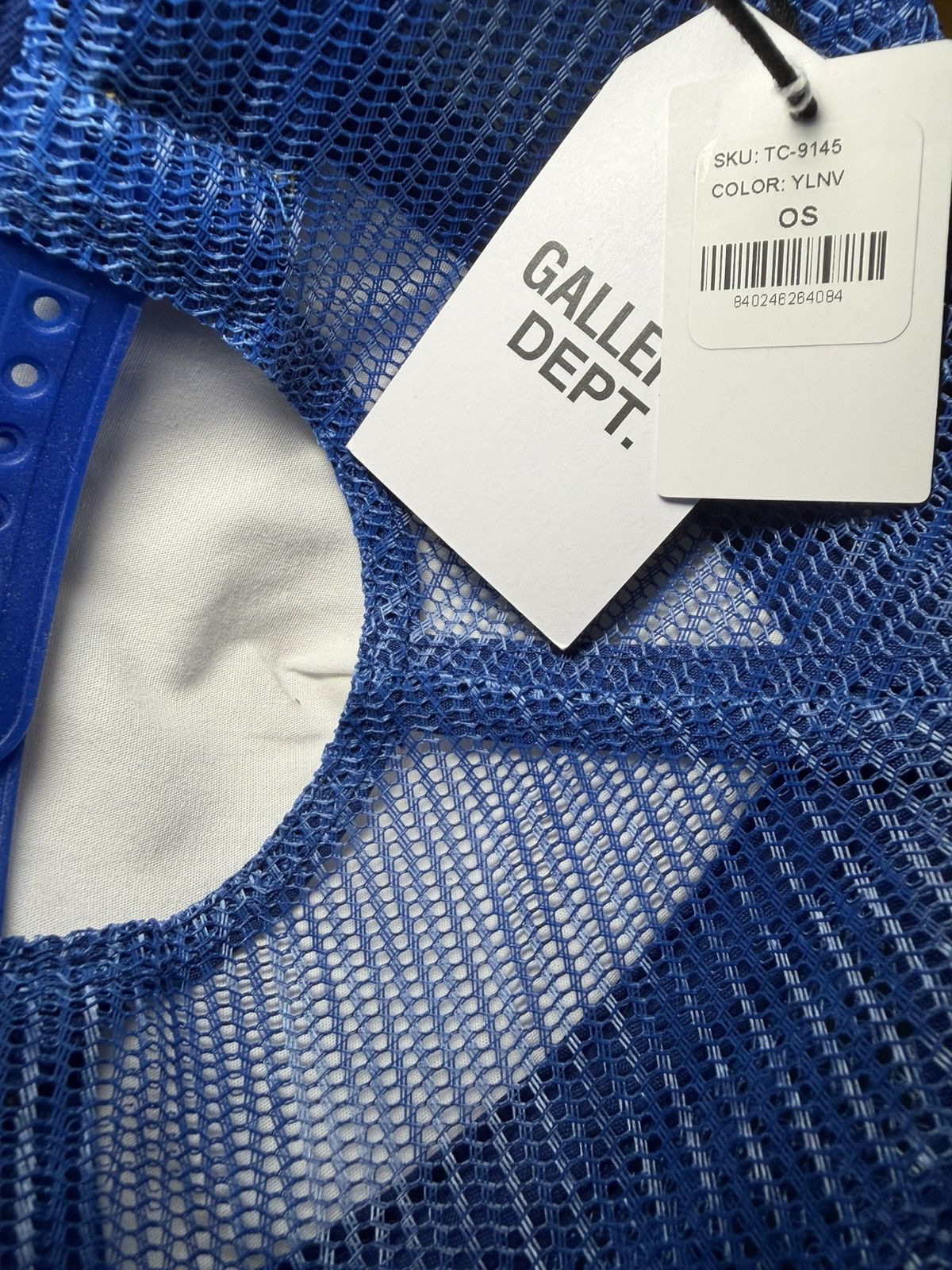 Gallery Dept. Gallery Dept. Logo trucker cap blue and yellow BNWT Size ONE SIZE - 3 Thumbnail