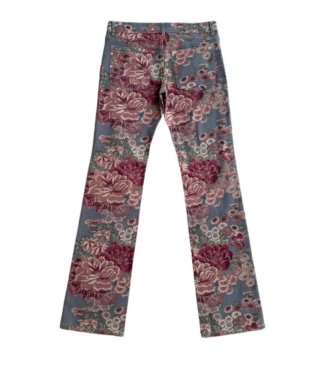 Japanese Brand BJ05-22 Japan FLARED CHEALSEAOLD ABSTRACT SLIM LOWRISE Size US 28 / EU 44 - 10 Thumbnail