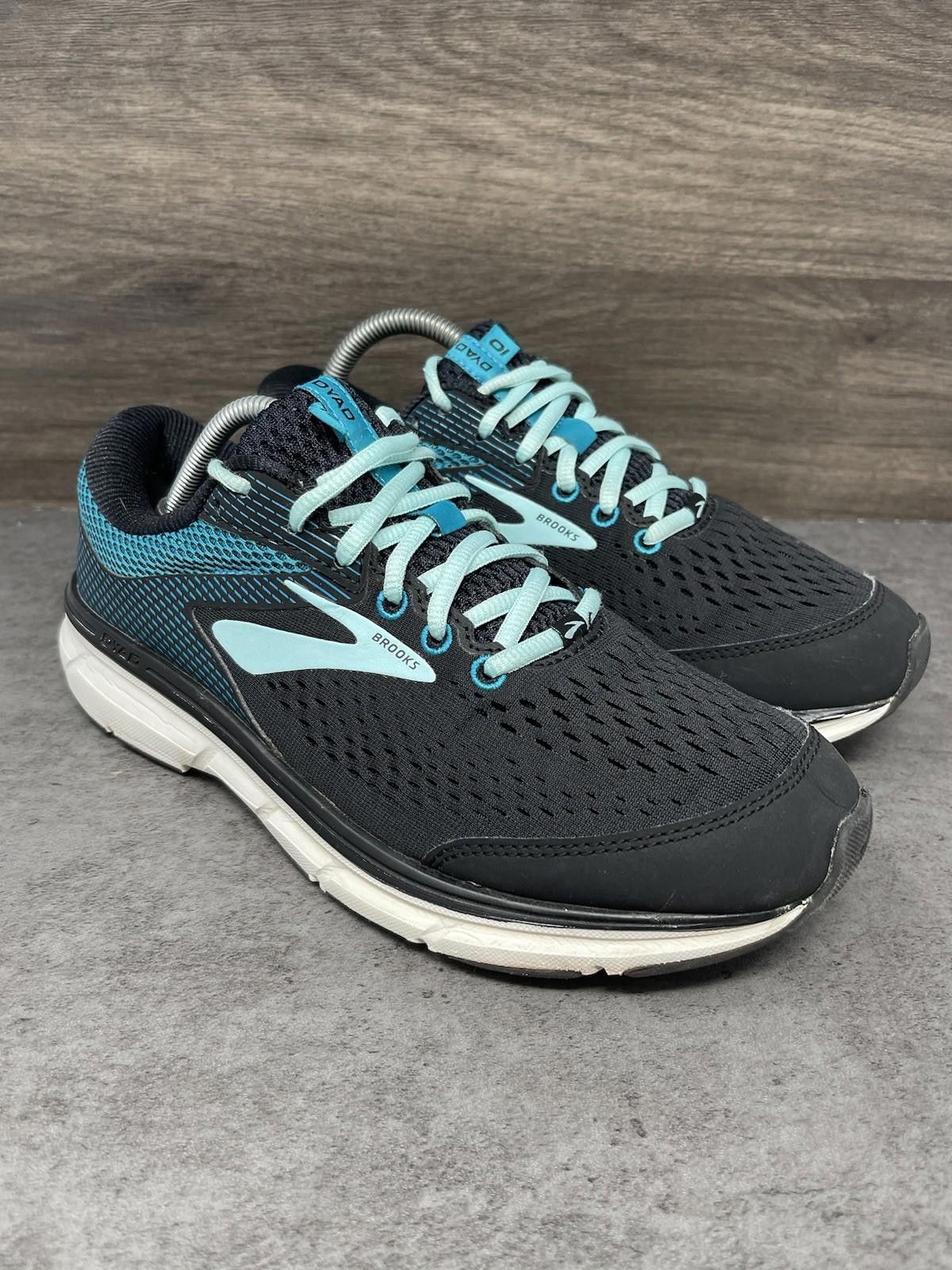 Brooks Brooks Dyad 10 Running Shoes Womens Size 9 Black Blue Size US 9 / IT 39 - 4 Thumbnail