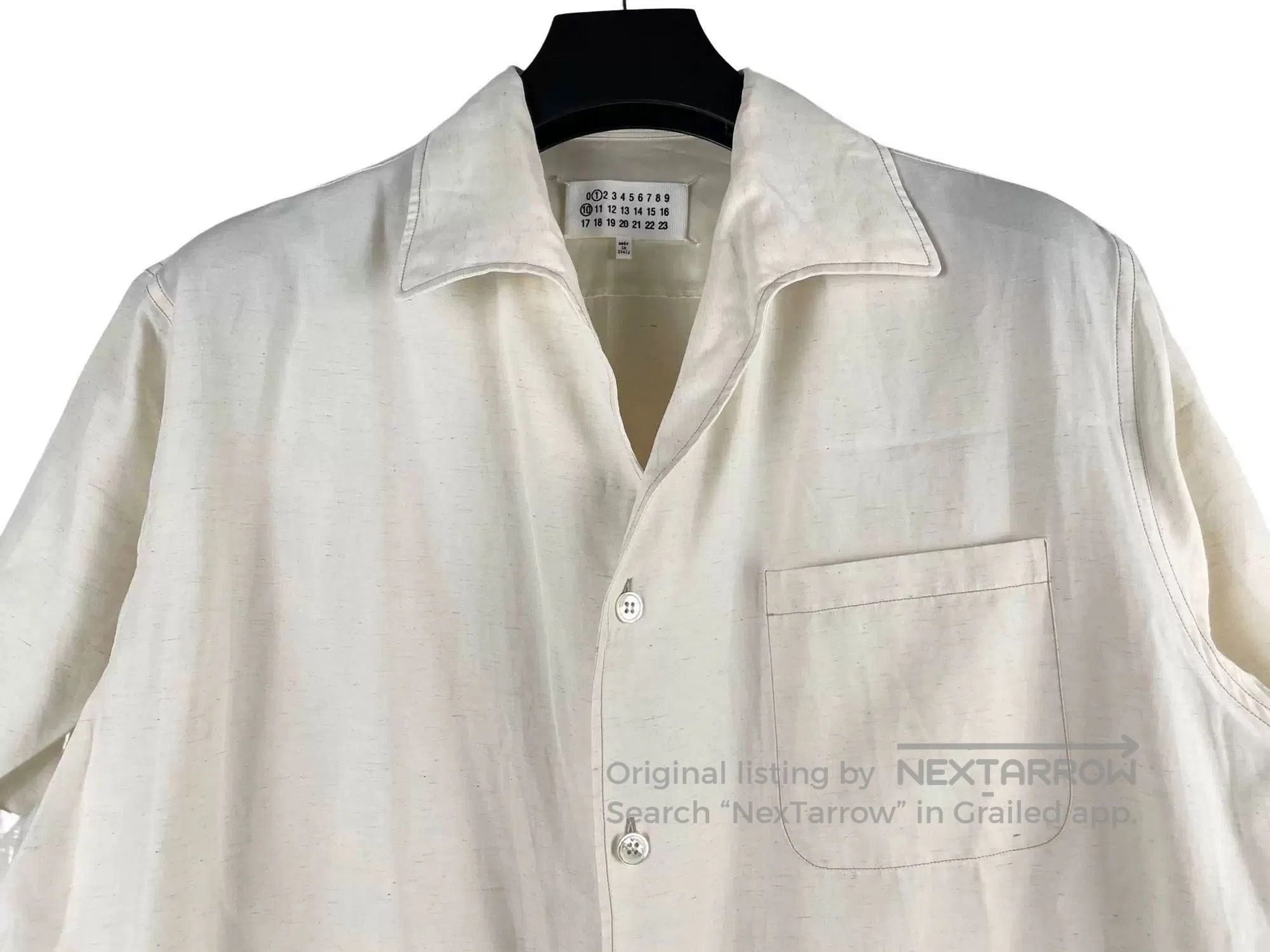 Maison Margiela Maison Margiela White Short. Size US M / EU 48-50 / 2 - 3 Thumbnail