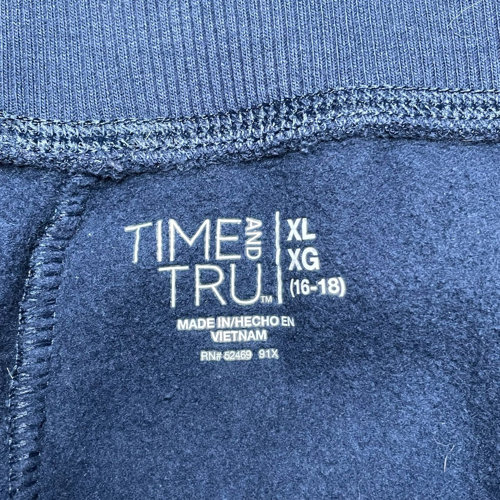 Walmart Navy Sweatpants Size 32" / US 10 / IT 46 - 3 Thumbnail
