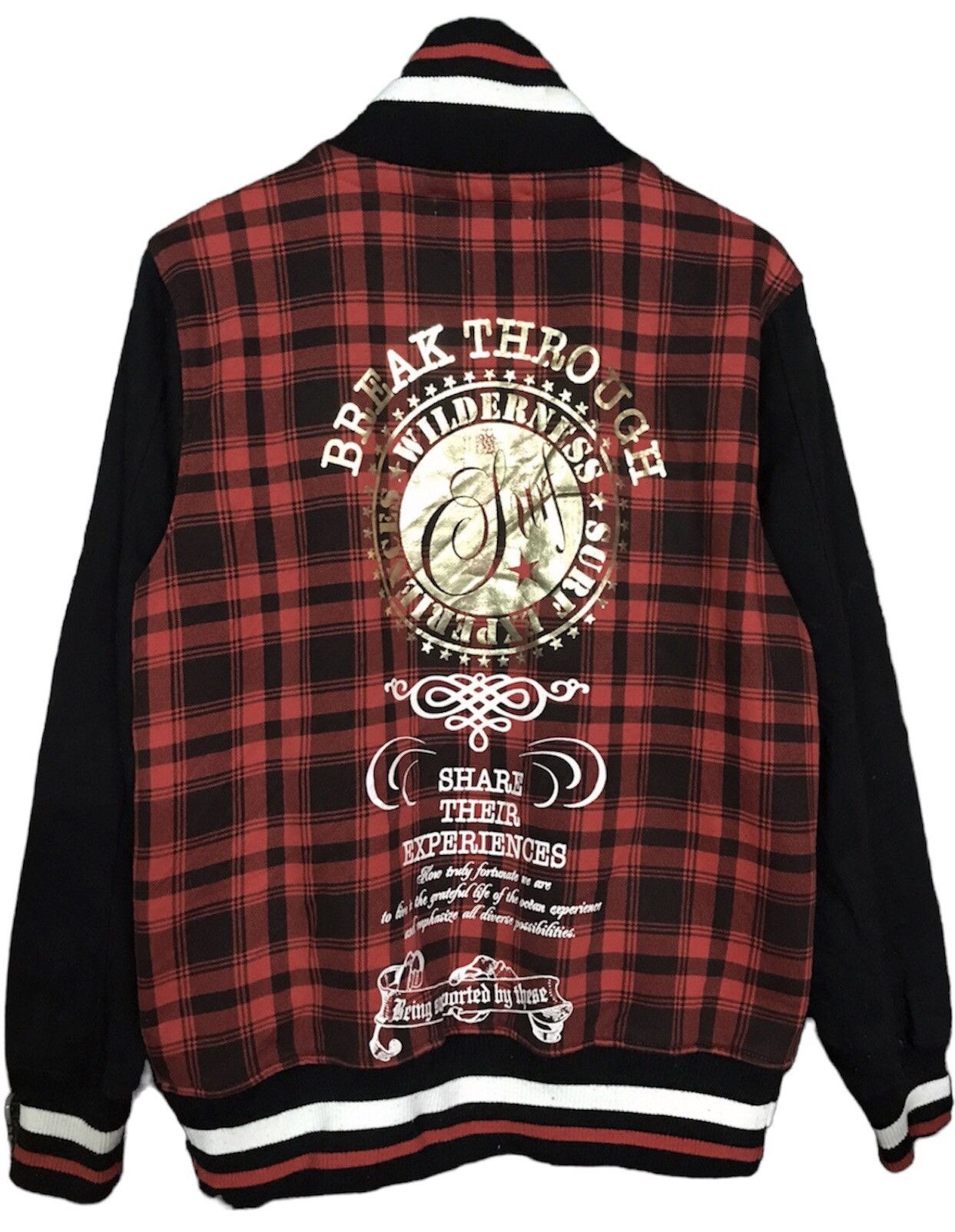 If Six Was Nine Wildly Ride Varsity Jaket Snap Button Size US M / EU 48-50 / 2 - 2 Thumbnail
