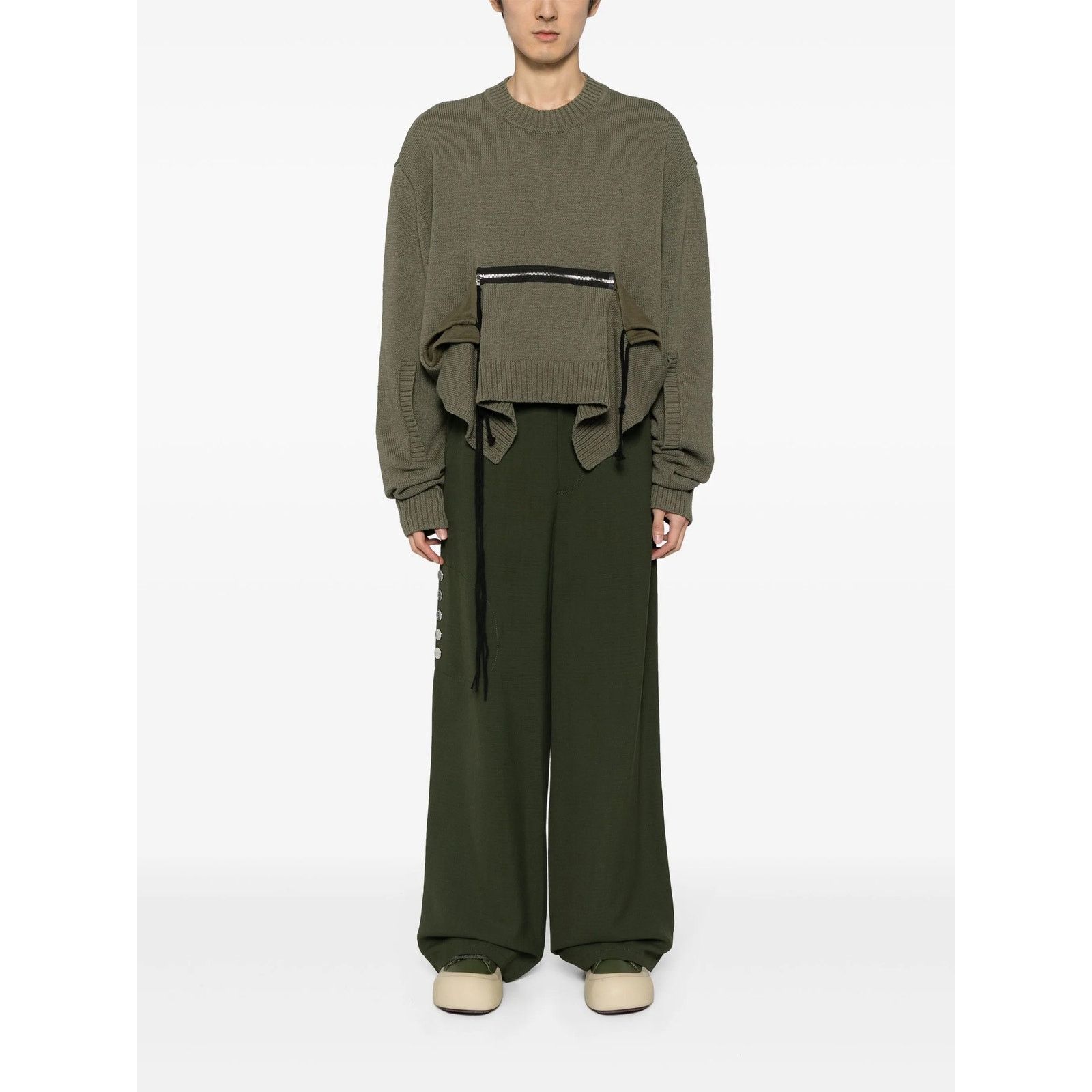 Craig Green Craig Green zip-pocket asymmetric jumper Size US M / EU 48-50 / 2 - 10 Thumbnail