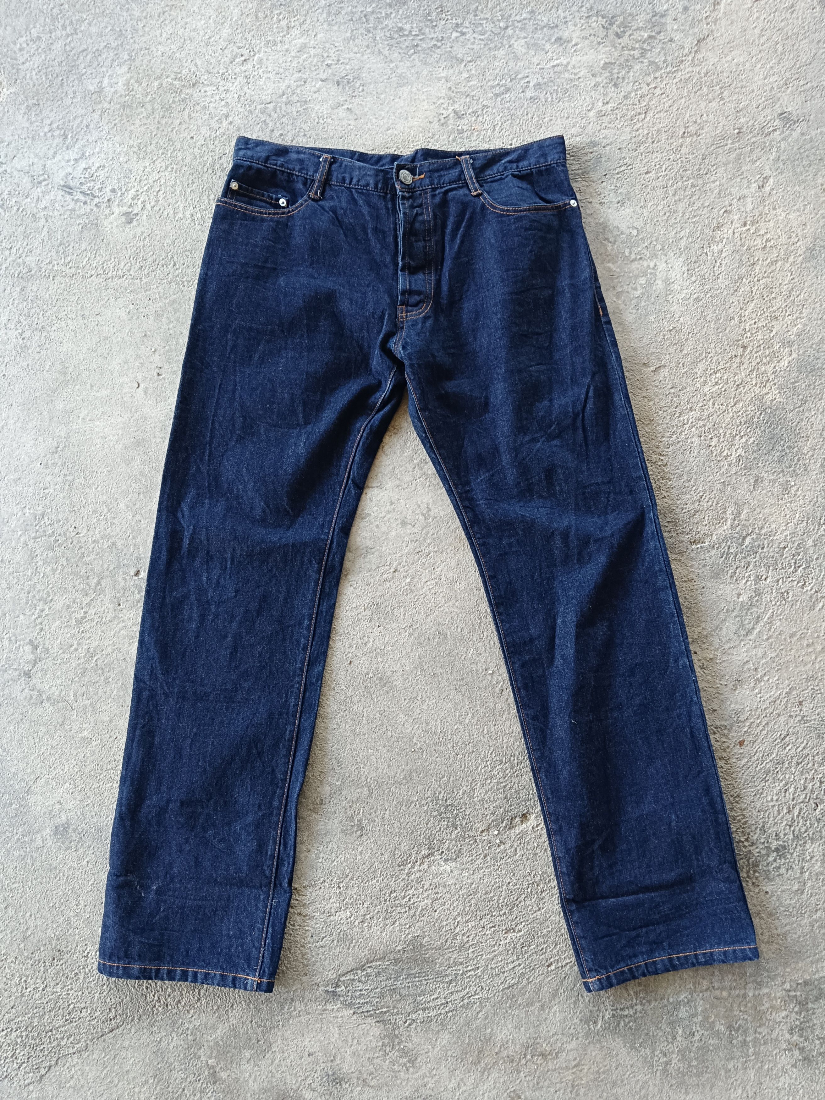 Issey Miyake Sunaokuwahara By Issey Miyake Buckle Back Jeans Size US 35 - 5 Thumbnail