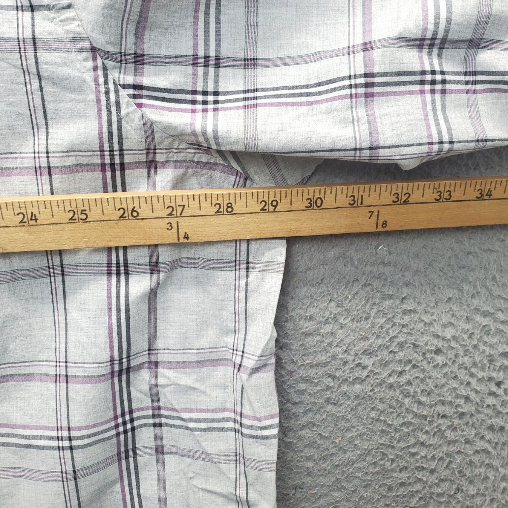 Vintage Synrgy Shirt Mens 3XL Multi Check Regular Fit Button-Up Collared Sleeve Od? Size US XXL / EU 58 / 5 - 4 Thumbnail