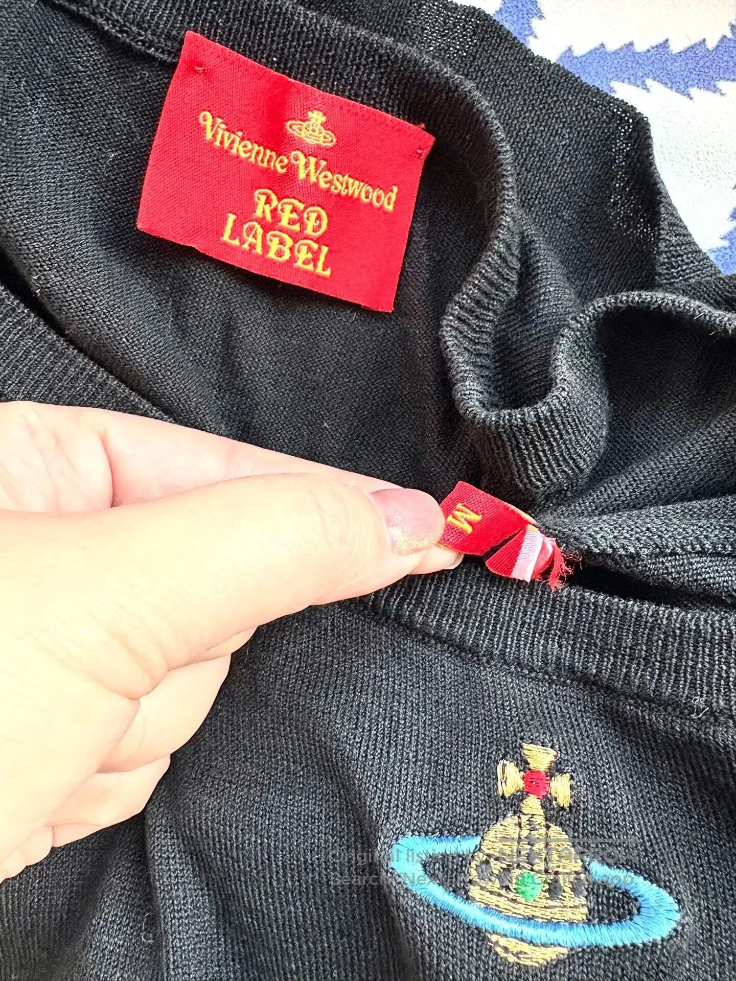 Vivienne Westwood vivienne westwood black knit top with brooch. Size M / US 6-8 / IT 42-44 - 6 Thumbnail