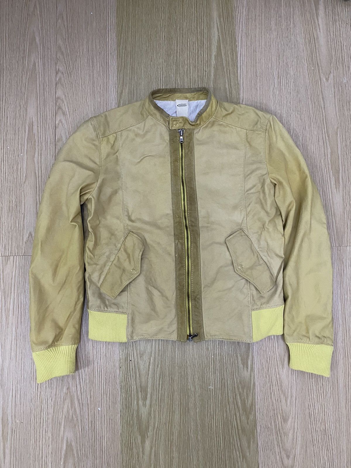 Vintage Vintage Compagnia Foicchi Italy Button Lampo Leather Jacket Size US M / EU 48-50 / 2 - 1 Thumbnail