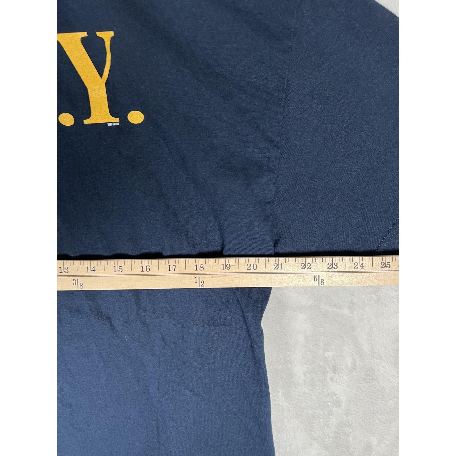 Vintage Vintage FDNY T-Shirt Mens XL Navy Blue Fire Department City Size US XL / EU 56 / 4 - 5 Thumbnail