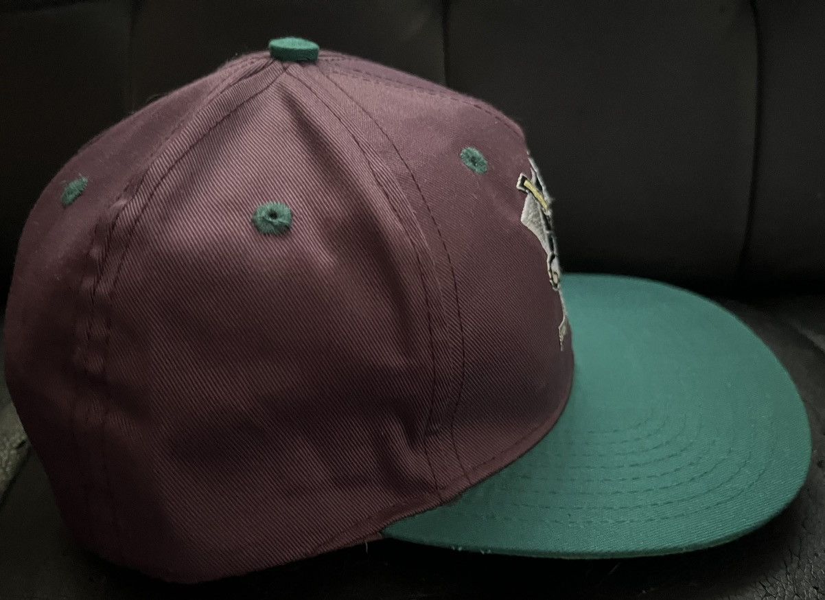 NHL × Vintage Vintage Mighty Ducks Snapback Hat Size ONE SIZE - 2 Thumbnail