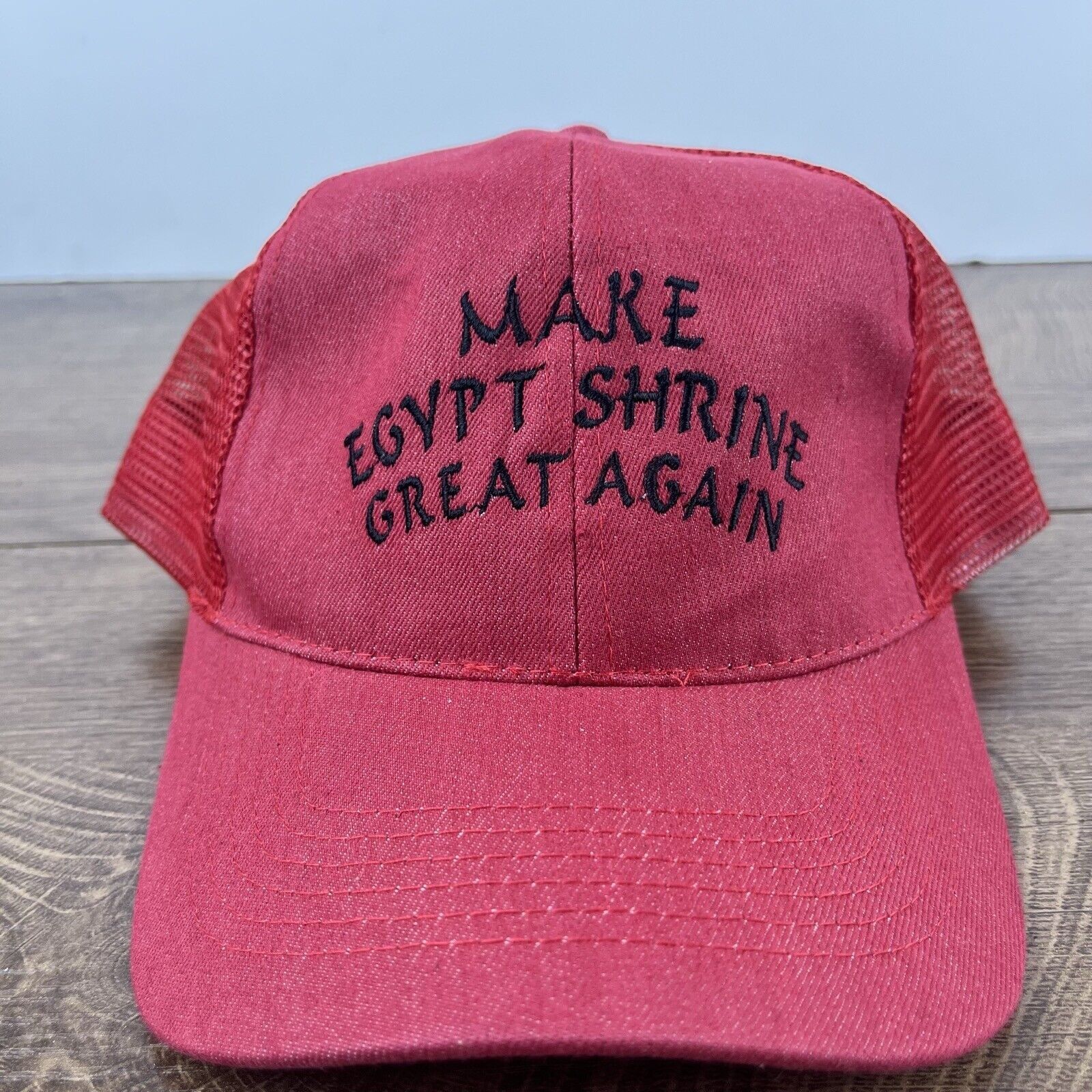 Other Make Eygpt Shrine Great Again Hat Red Cap Adjustable Hat Red Size ONE SIZE - 3 Thumbnail