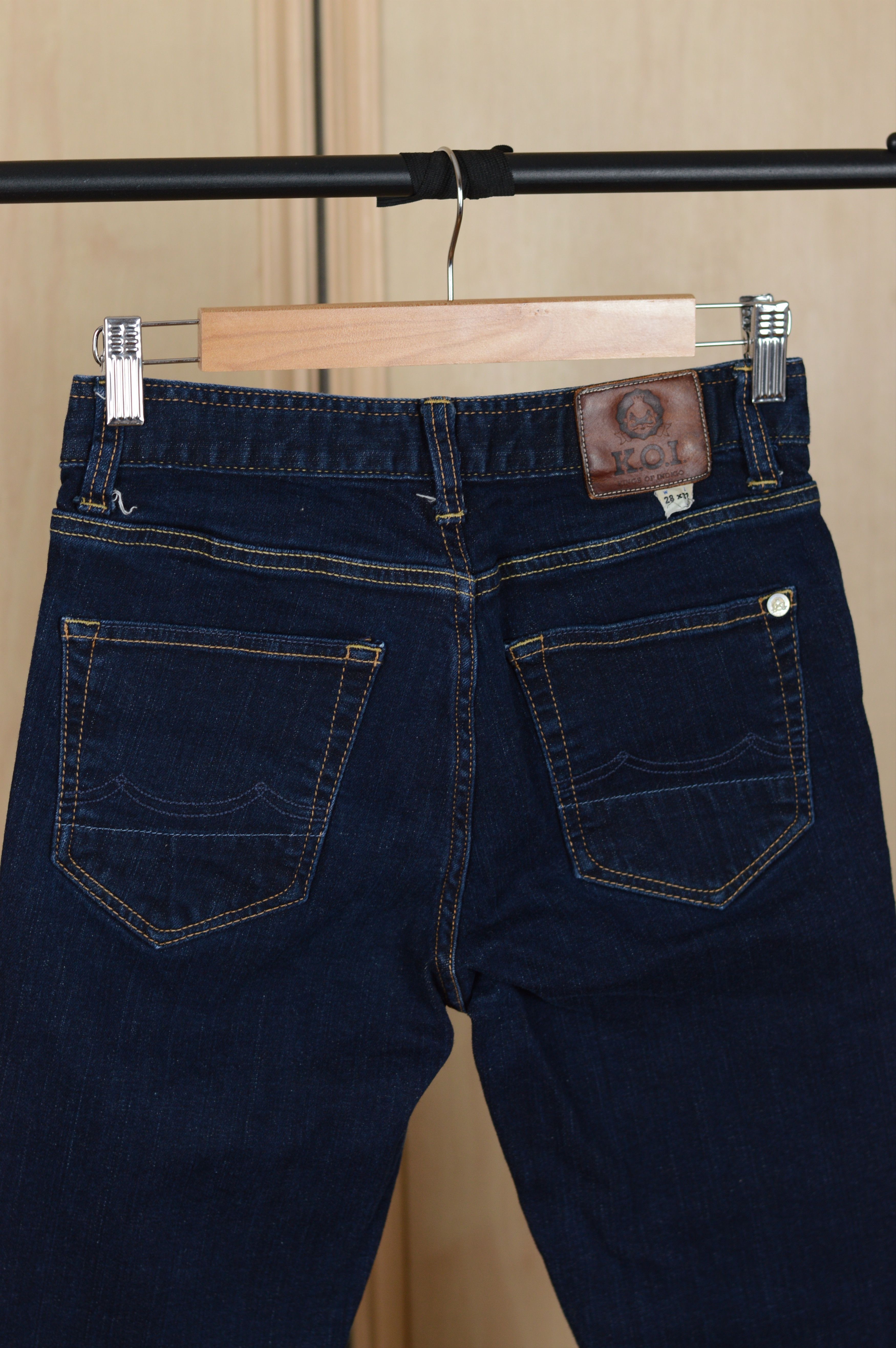 Japanese Brand × Kings Of Indigo Kings of indigo Christina High Slim Jeans Size 28" / US 6 / IT 42 - 4 Thumbnail