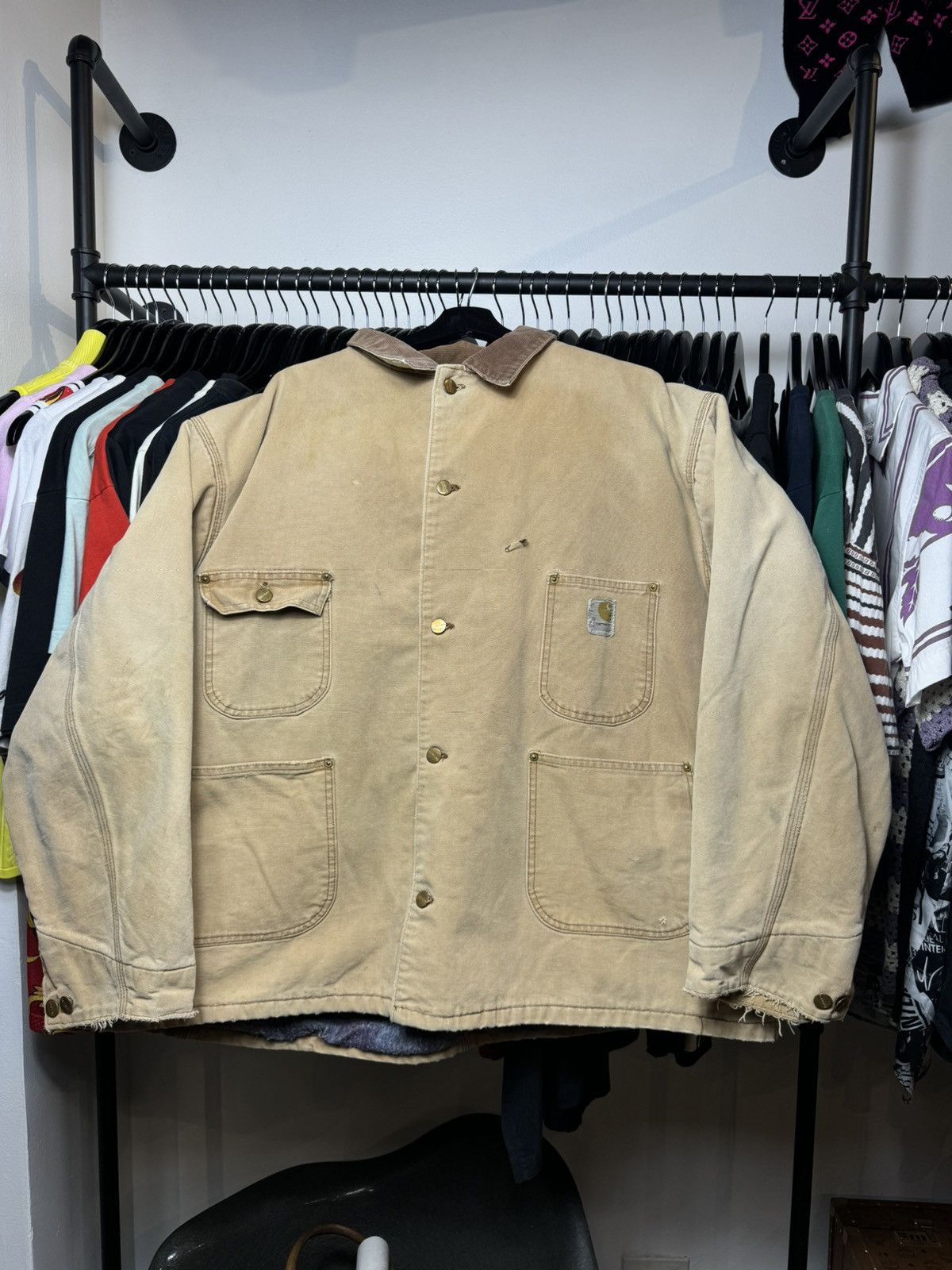 Carhartt Vintage 90s Carhartt Barn Jacket blanket lined XL Size US XL / EU 56 / 4 - 7 Thumbnail