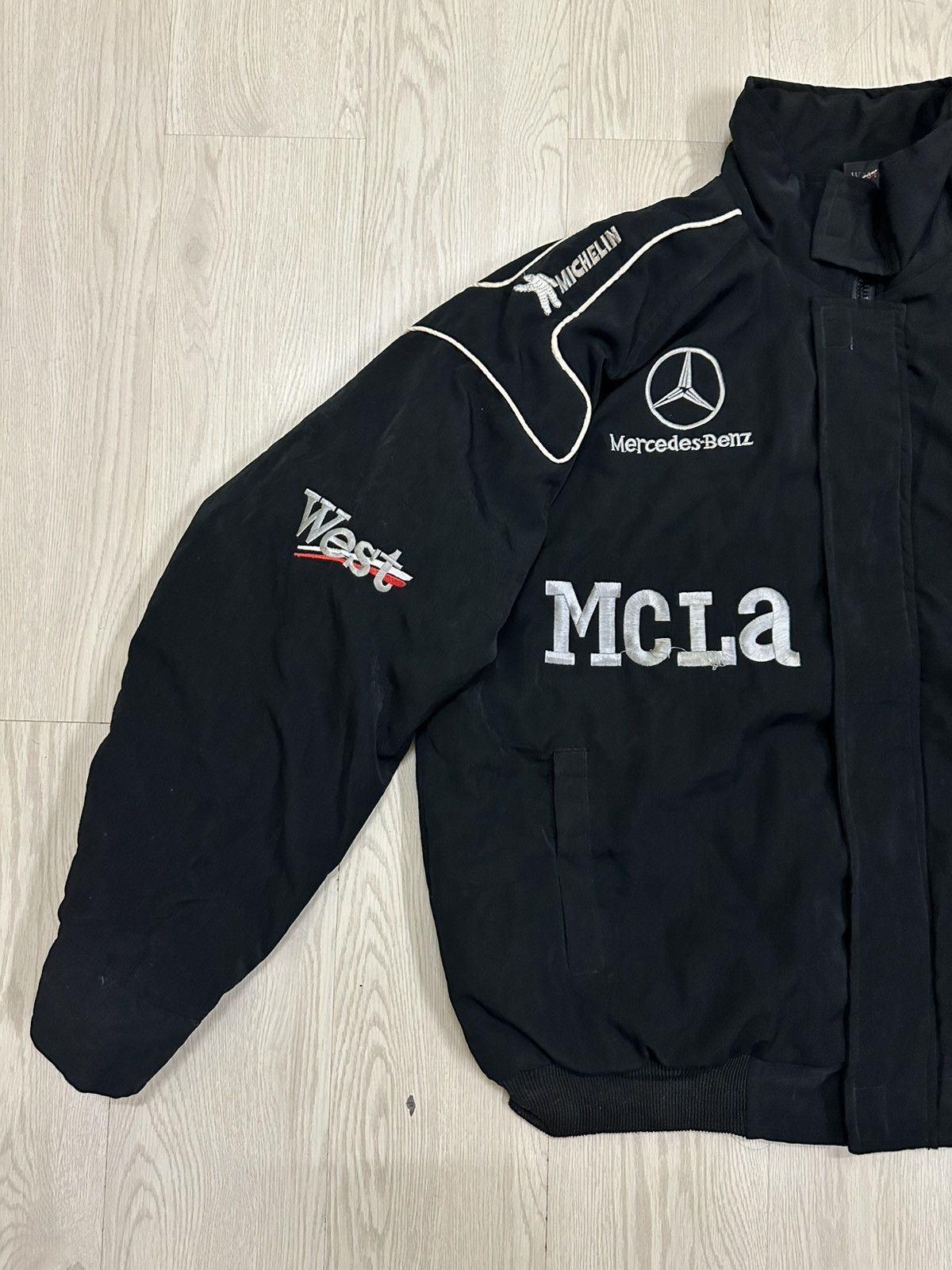 Formula 1 💥RARE💥 Vintage Mercedes Benz Formula 1 Racing Jacket Size US L / EU 52-54 / 3 - 5 Thumbnail