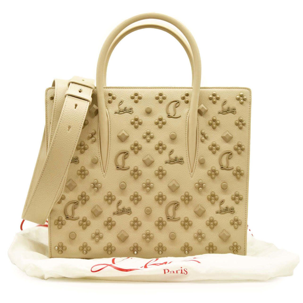 Christian Louboutin Women's Natural Leather Tote Handbag