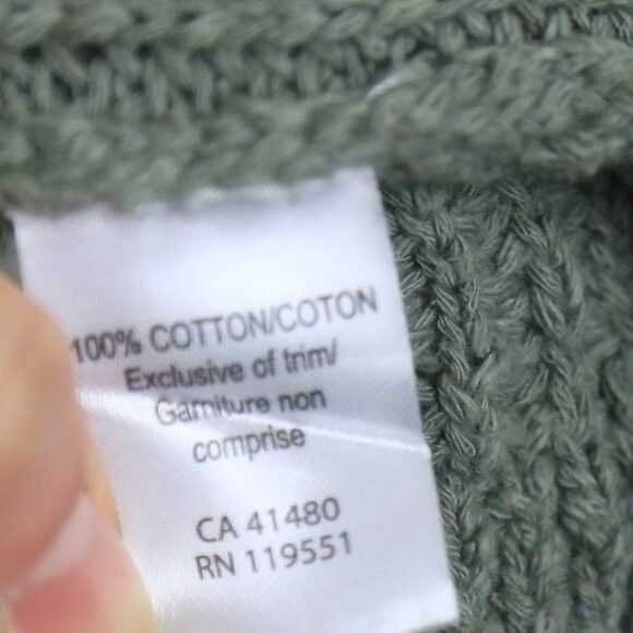 Anthropologie Gentle Fawn High Neck Sleeveless Knitted Sage Green Sweater Size M / US 6-8 / IT 42-44 - 5 Thumbnail